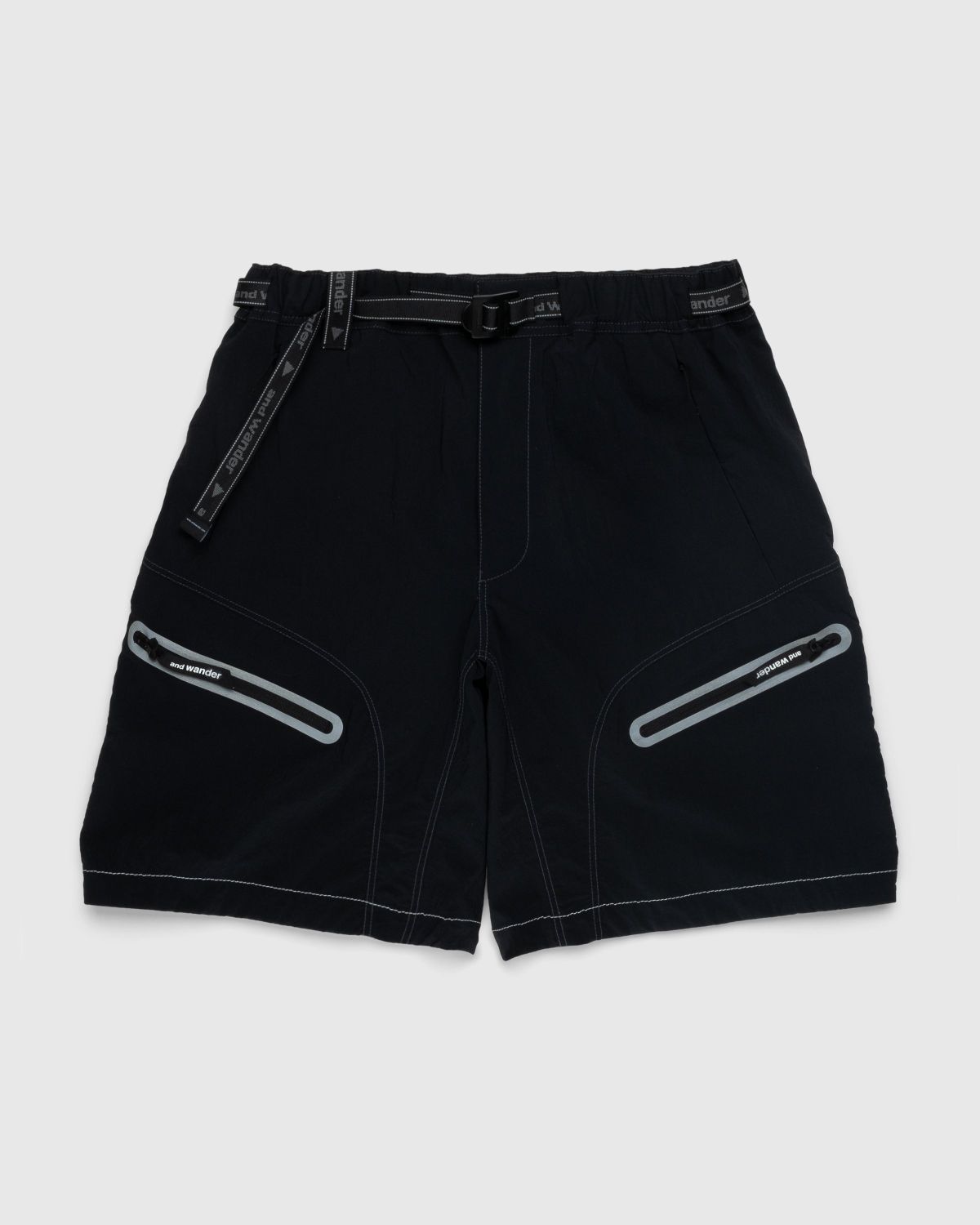 And Wander – Light Hike Shorts Black | Highsnobiety Shop