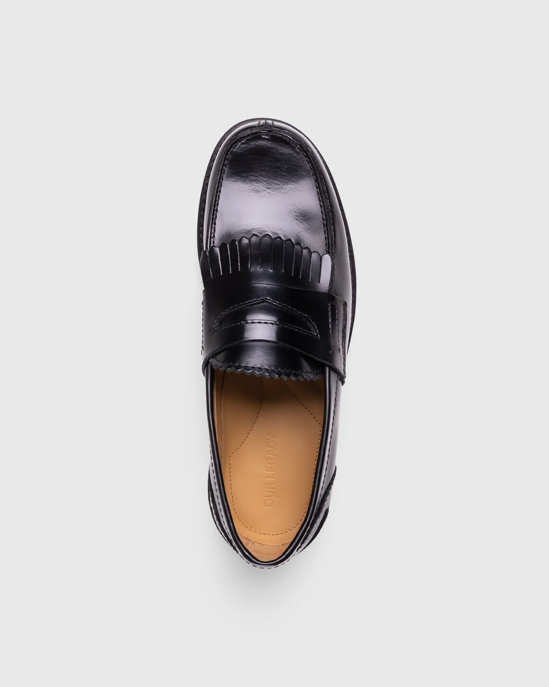 Our Legacy – Penny Loafer Black Leather - Loafers - Black - Image 6