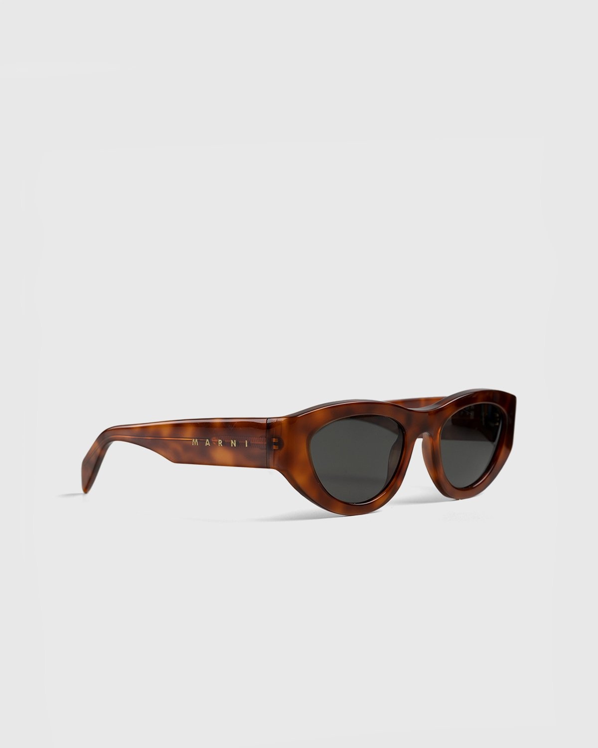 Marni – Rainbow Mountains Sunglasses Blonde Havana - Sunglasses - Brown - Image 2