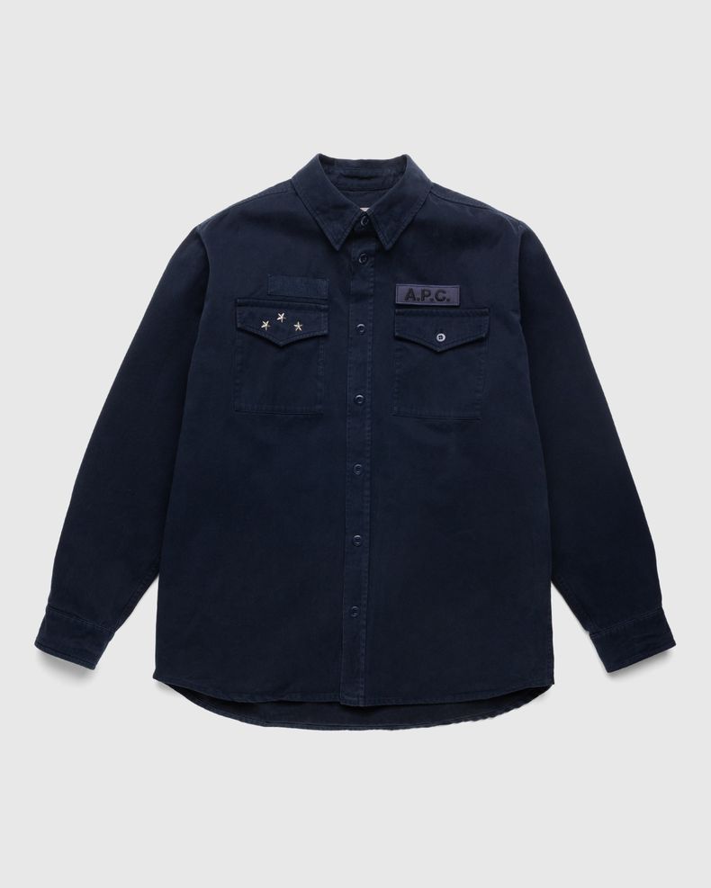 A.P.C. x Jean Touitou – Mainline Overshirt Navy