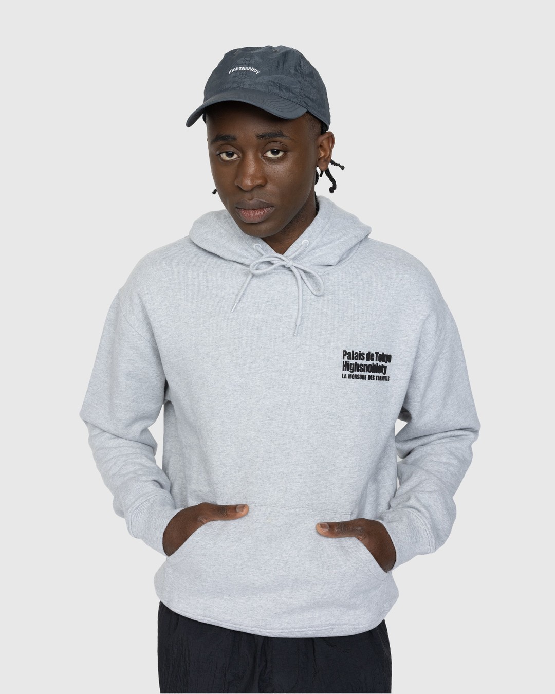 Palais de Tokyo x Highsnobiety – Hoodie Grey - Sweats - Grey - Image 3