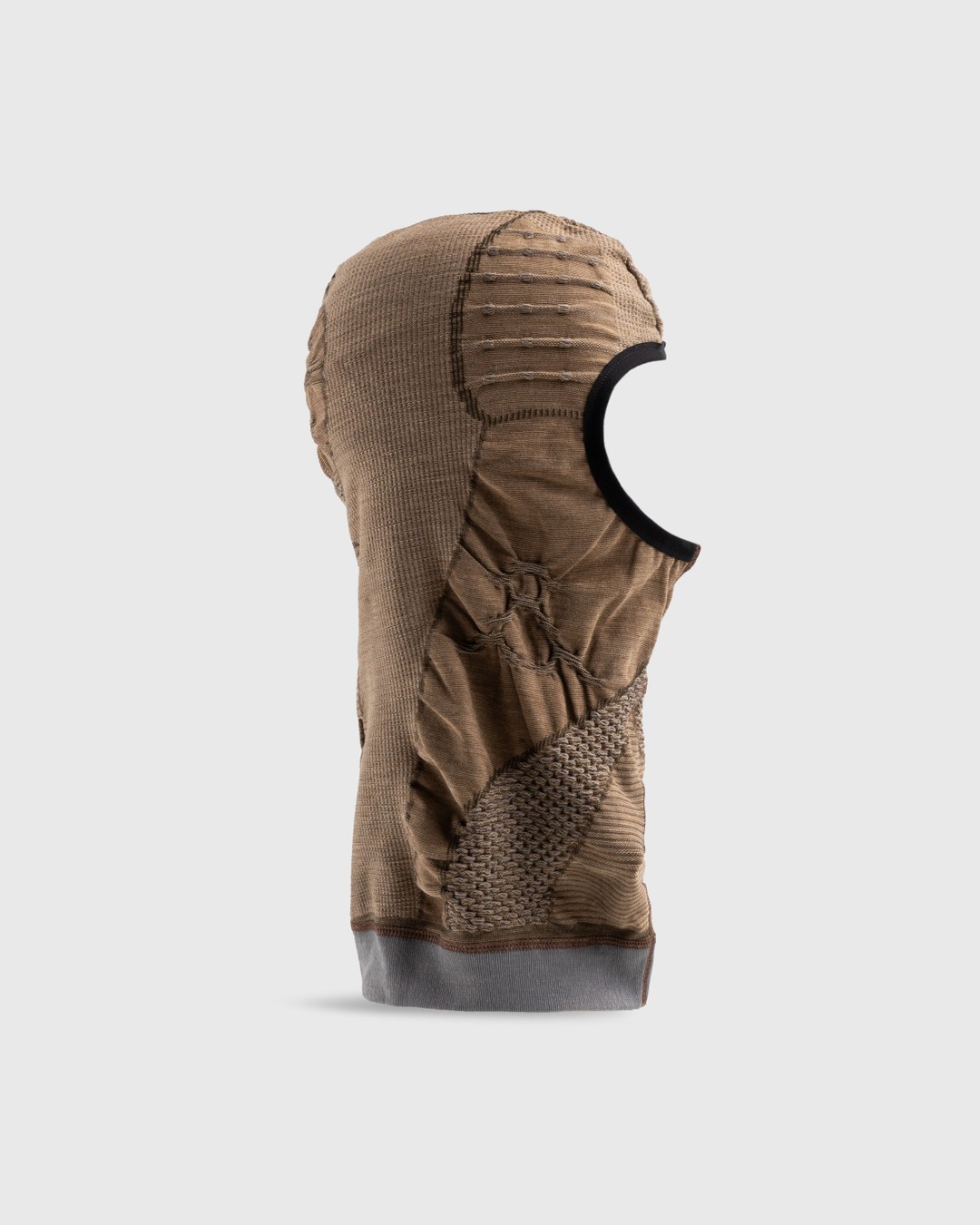 ROA – Balaclava 3D Knit Grey/Brown - Hats - Brown - Image 3