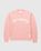 Highsnobiety x Sant Ambroeus – Knit Crewneck Pink  - Knitwear - Pink - Image 1