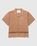 Greetings Shirt Brown Ground Hugger