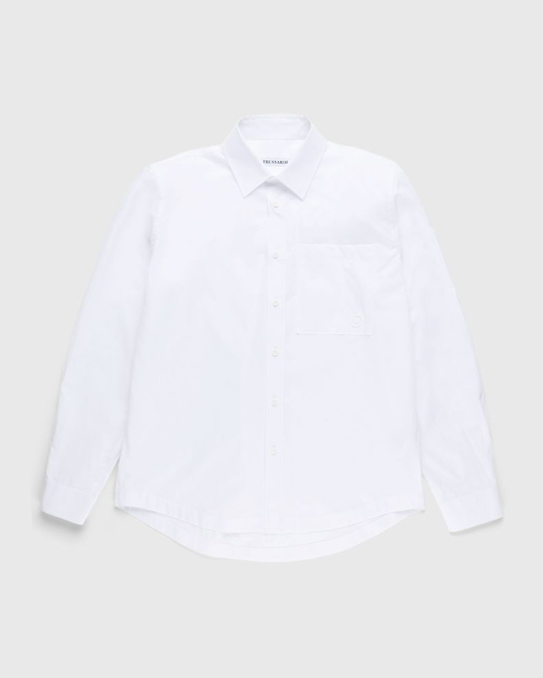 Trussardi – Cotton Poplin Shirt White