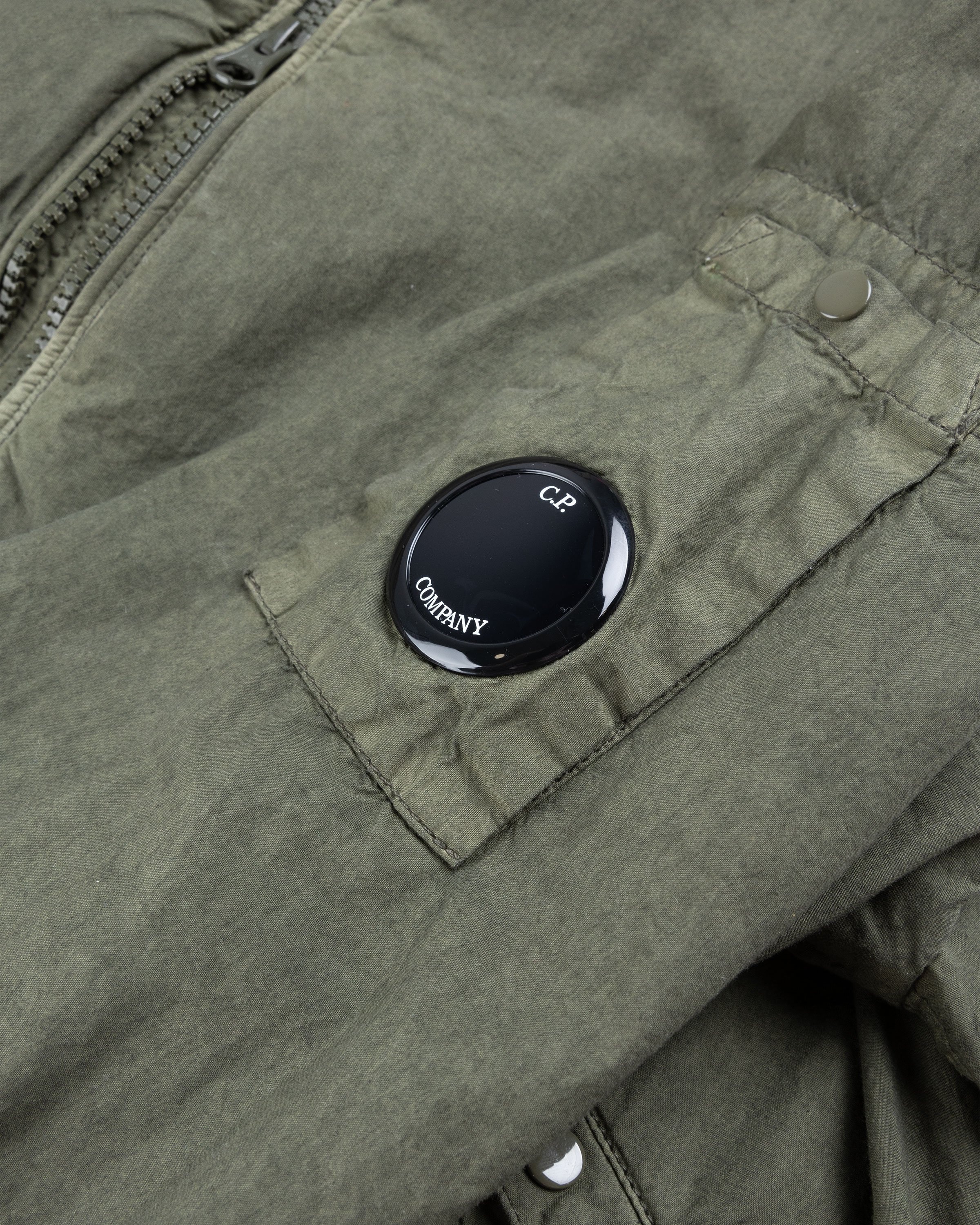 Cp company smock olive online