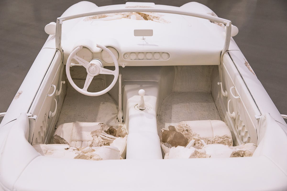 daniel arsham became one of todays most important artists by showing our destroyed future