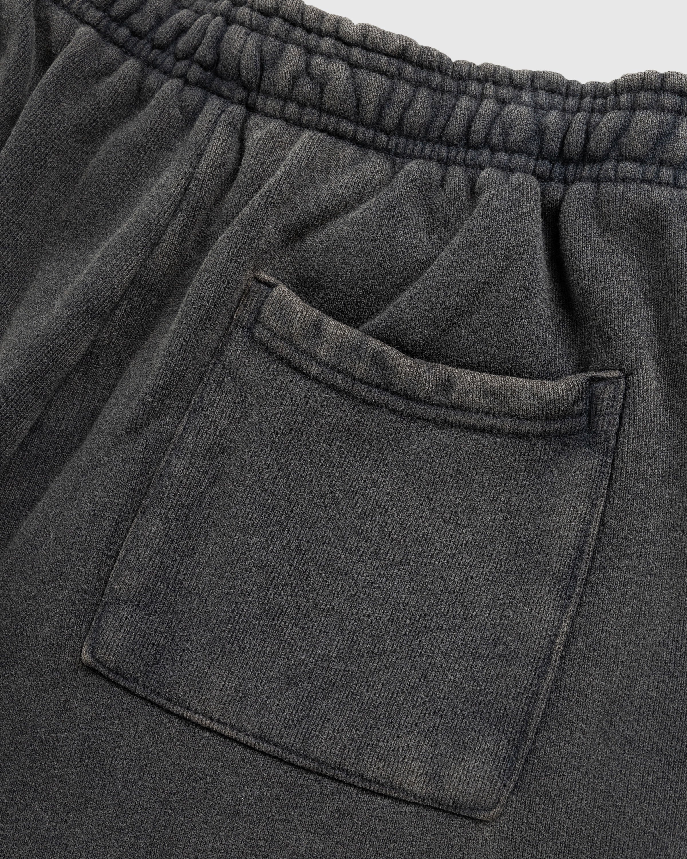 Black straight outlet leg sweatpants