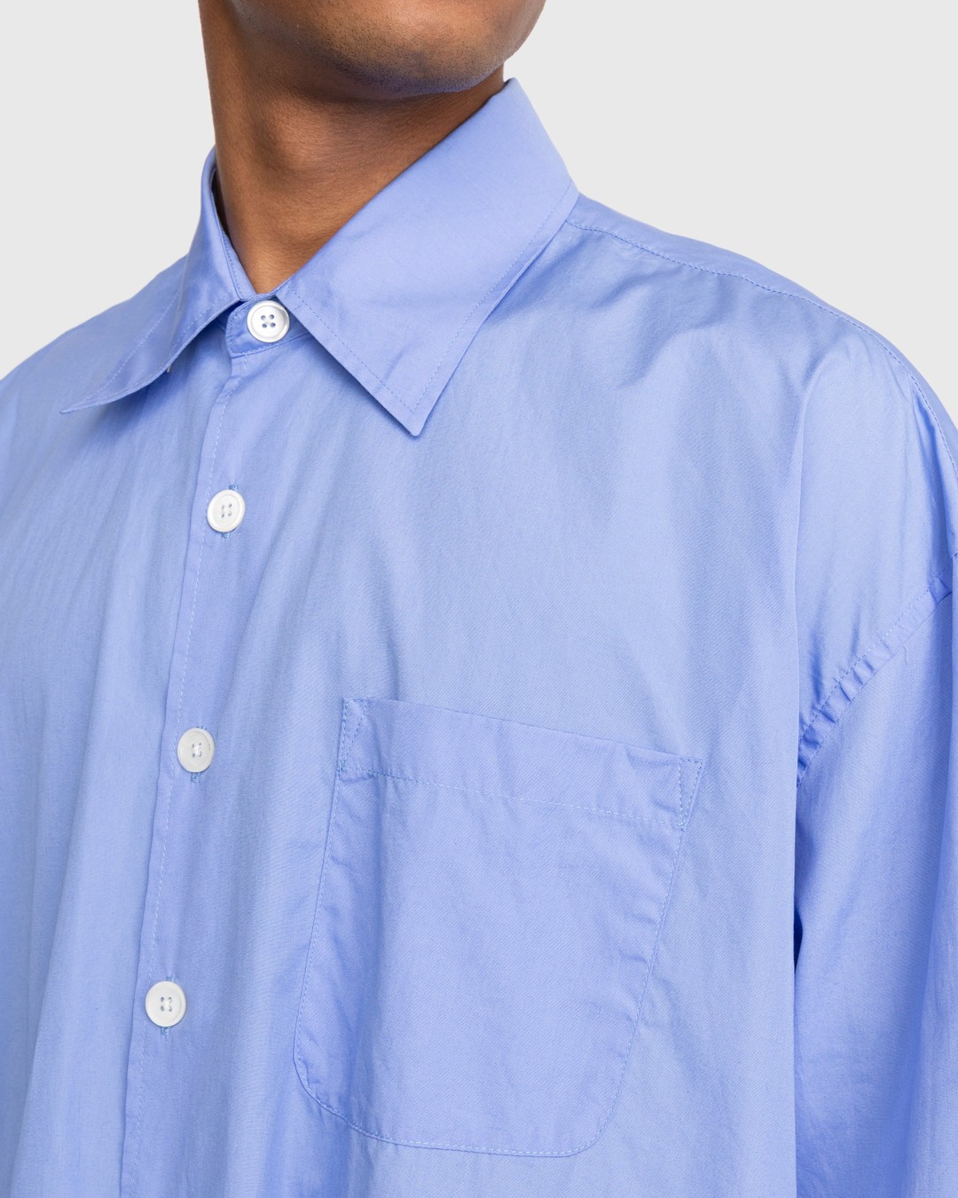 Our Legacy – Borrowed Shirt Blue - Shirts - Blue - Image 5