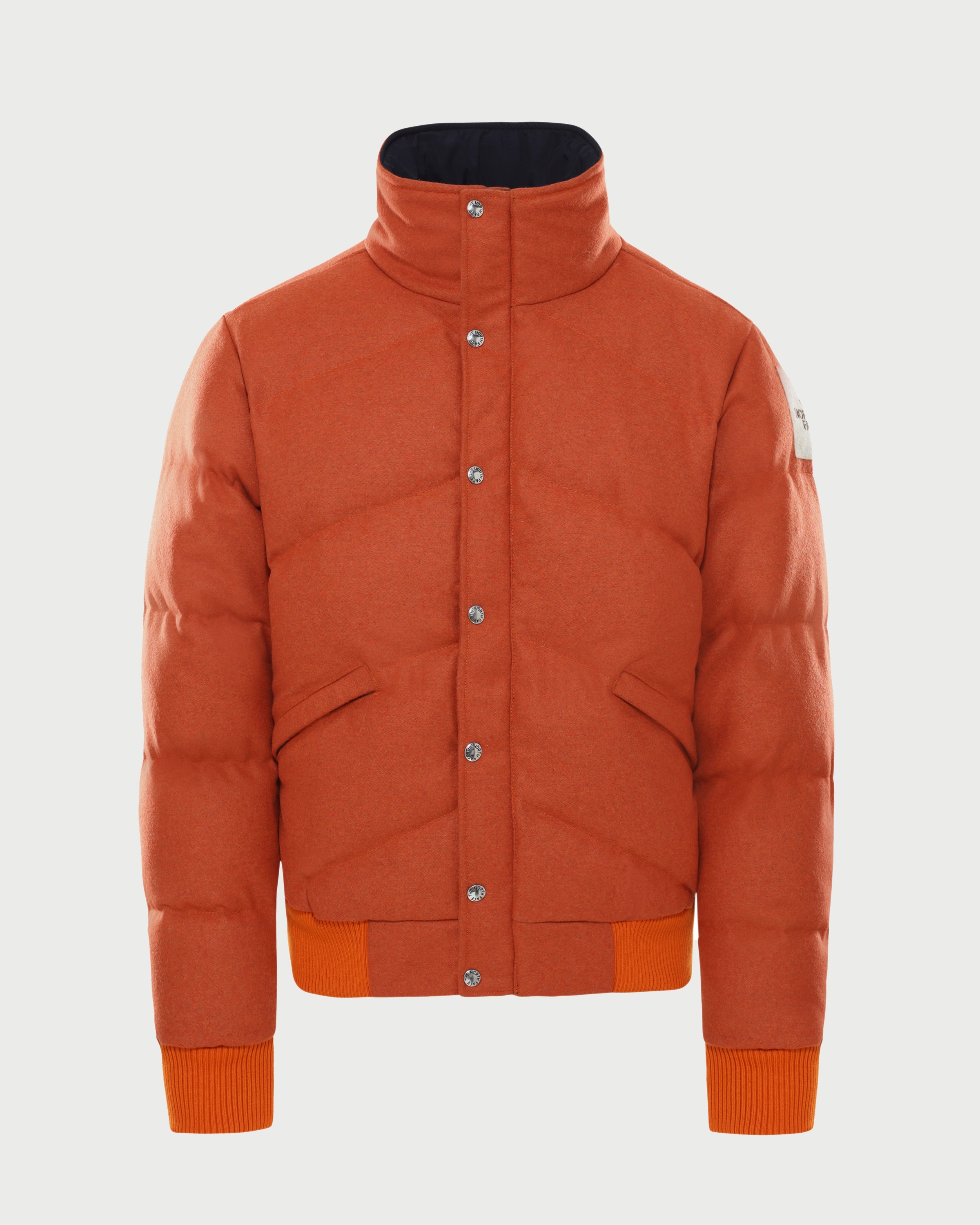 The North Face – Brown Label Larkspur Wool Down Jacket Heritage Orange Men - Down Jackets - Orange - Image 1