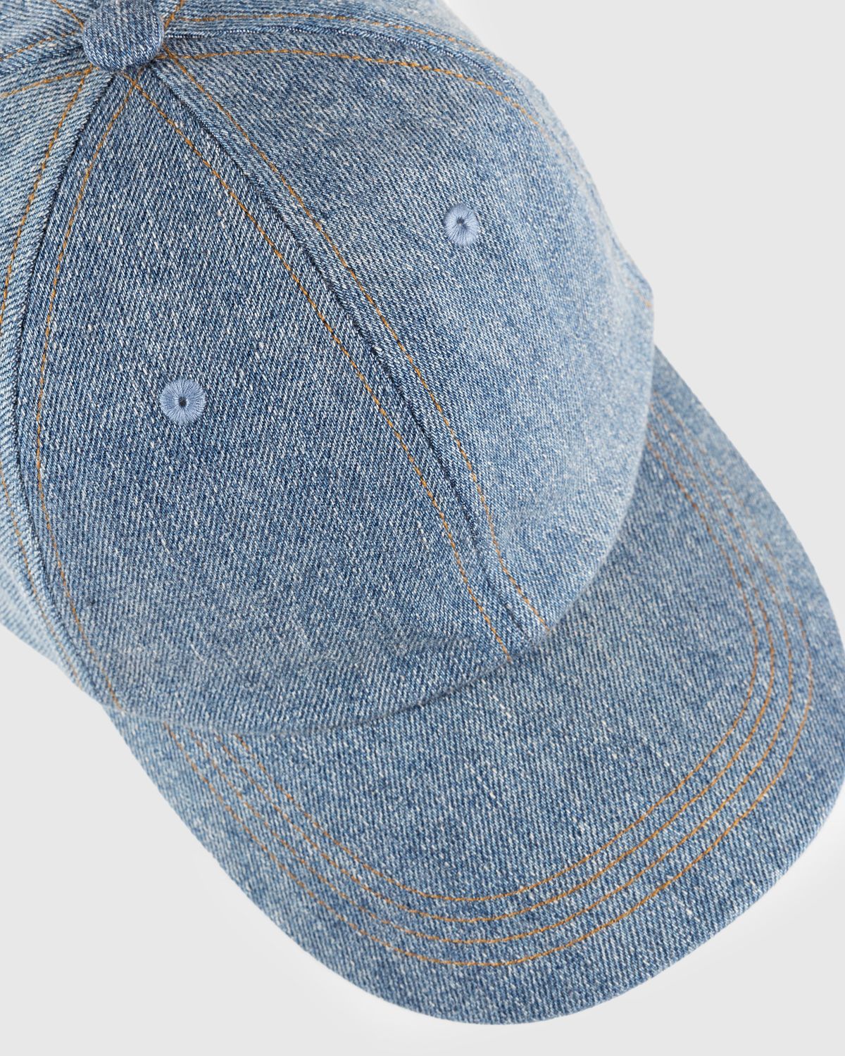 Acne Studios – Denim Cap Blue - Hats - Blue - Image 7