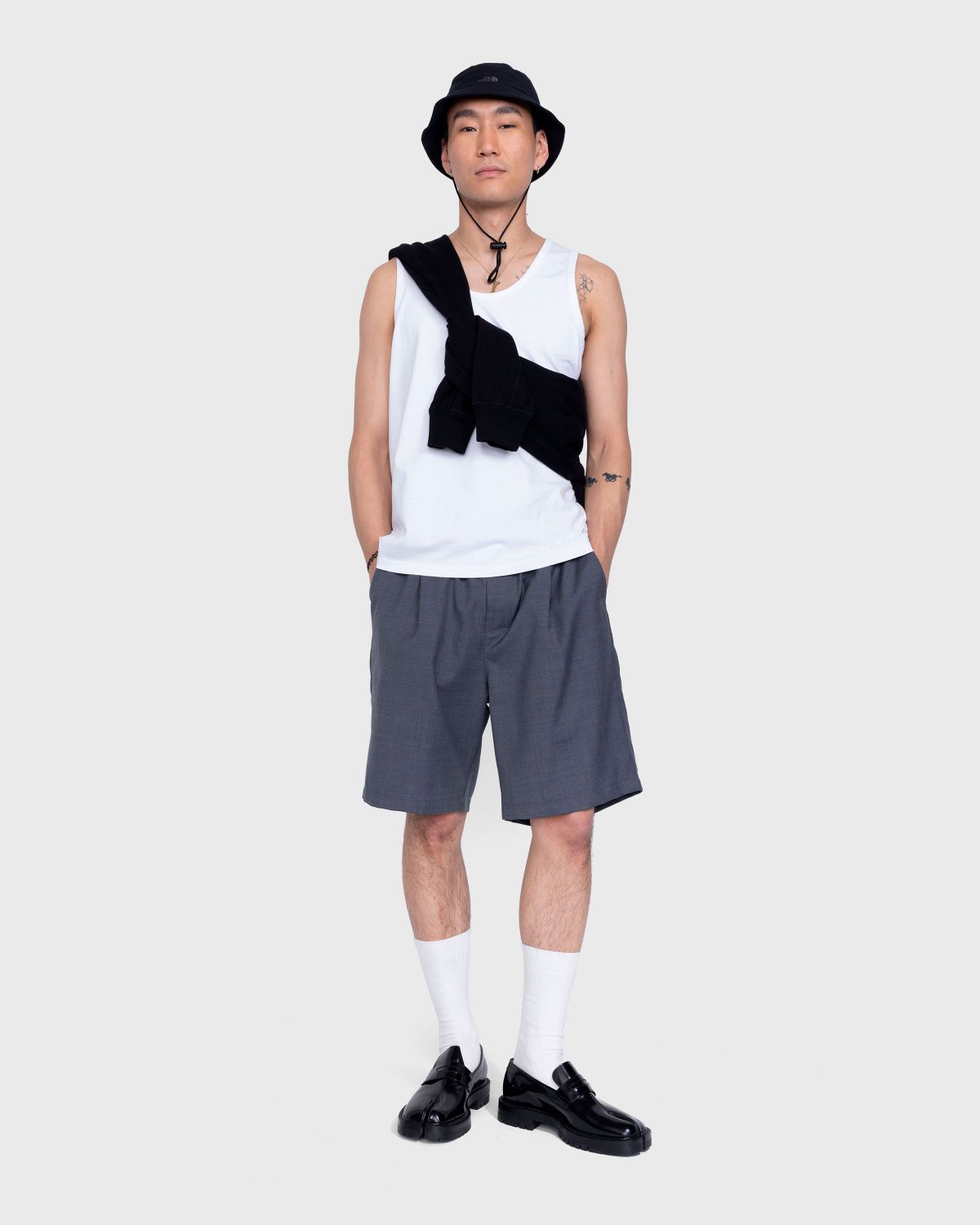 Café de Flore x Highsnobiety – Tank Top White - Tank Tops - White - Image 5