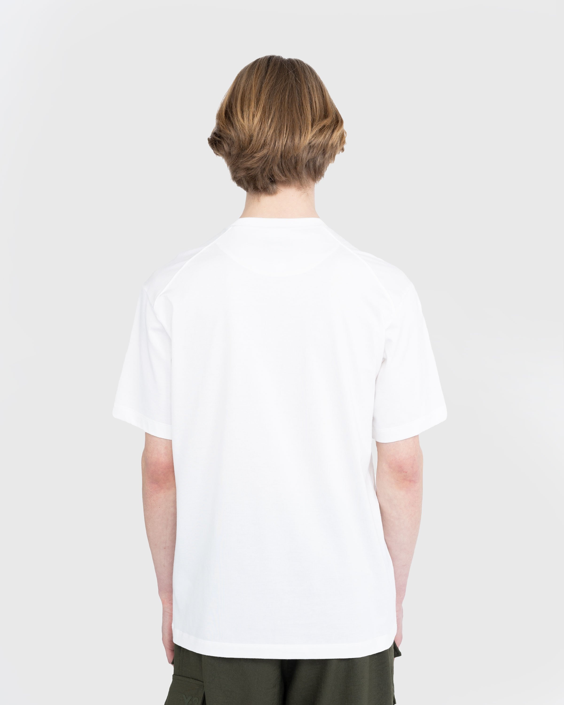 Y-3 – CL C T-Shirt - Tops - White - Image 3