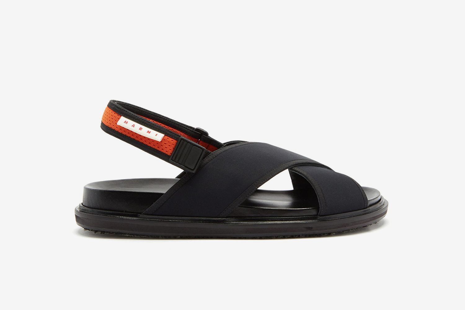 Fussbett Technical-Canvas Sandals