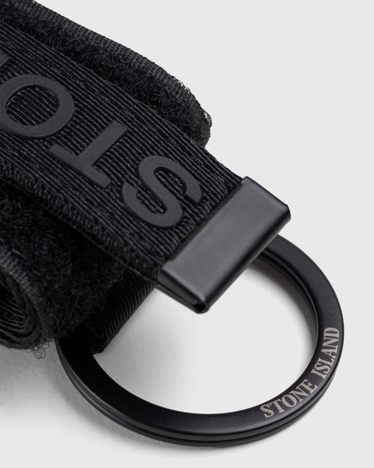 Stone Island – AirPods Case With Key Holder Black - Phone cases - Black - Image 5
