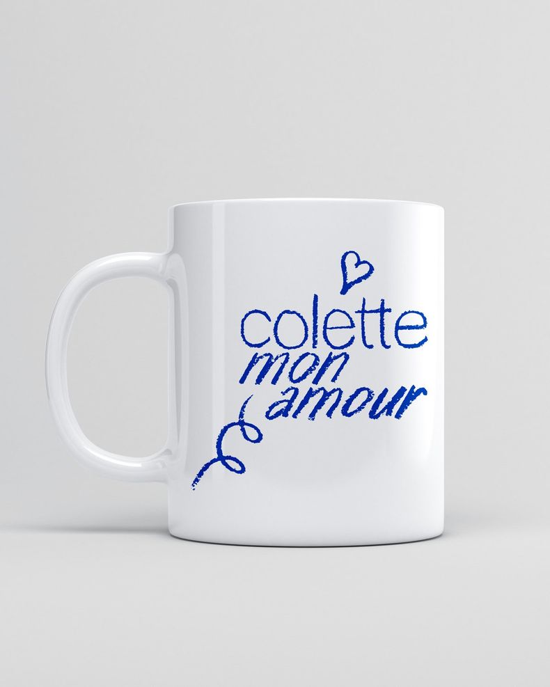 Colette Mon Amour – White Mug