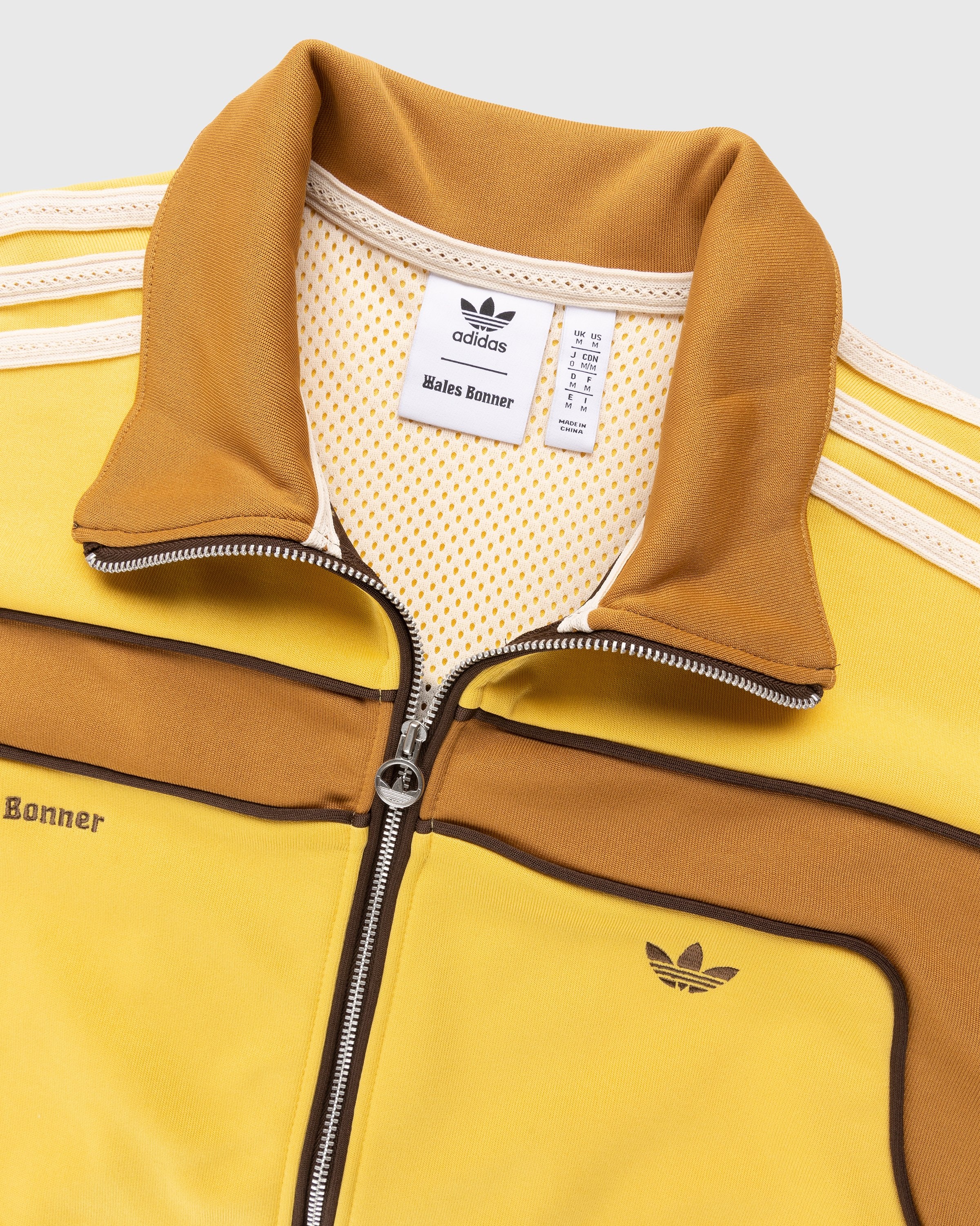 Adidas china track jacket yellow store