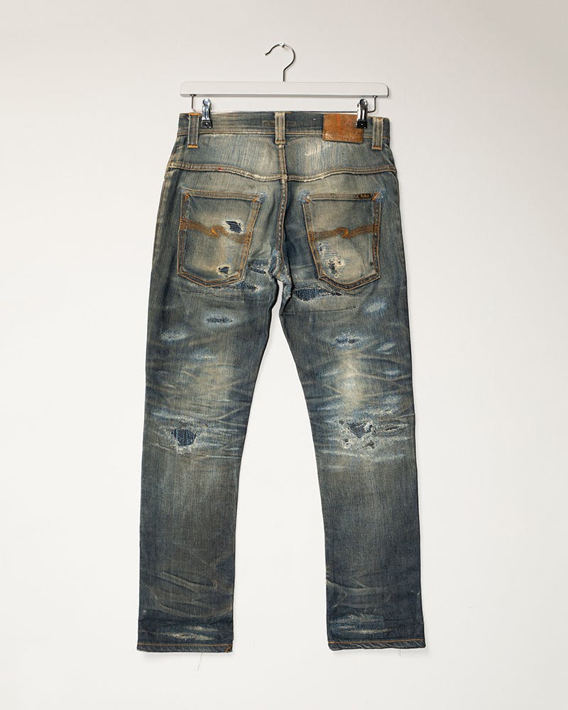 Ruwe olie Schat vertrouwen Nudie Jeans x Browns Fashion Denim Sustainability Collection