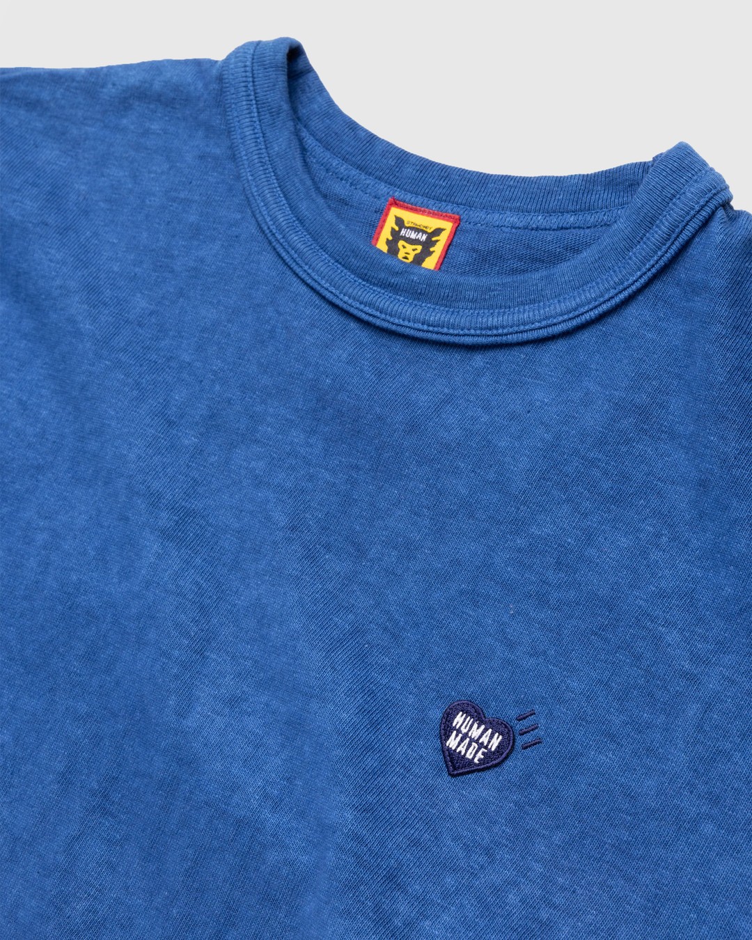 Human Made – Ningen-sei Indigo Dyed T-Shirt #2 Blue - Tops - Blue - Image 5