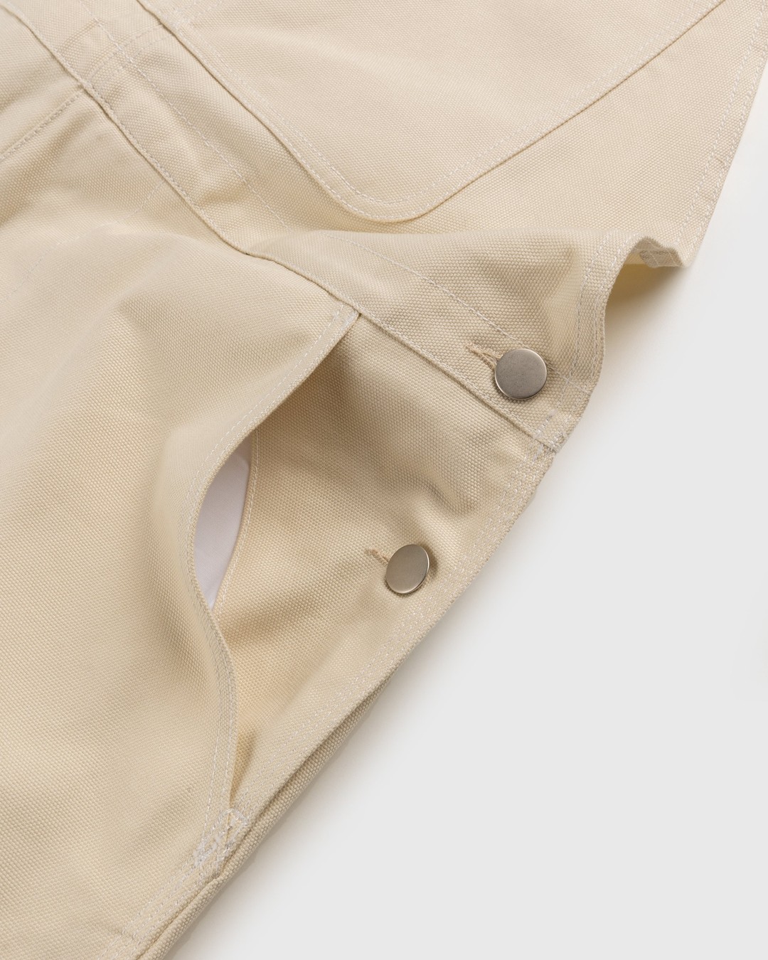 RUF x Highsnobiety – Cotton Overalls Natural - Trousers - Beige - Image 7