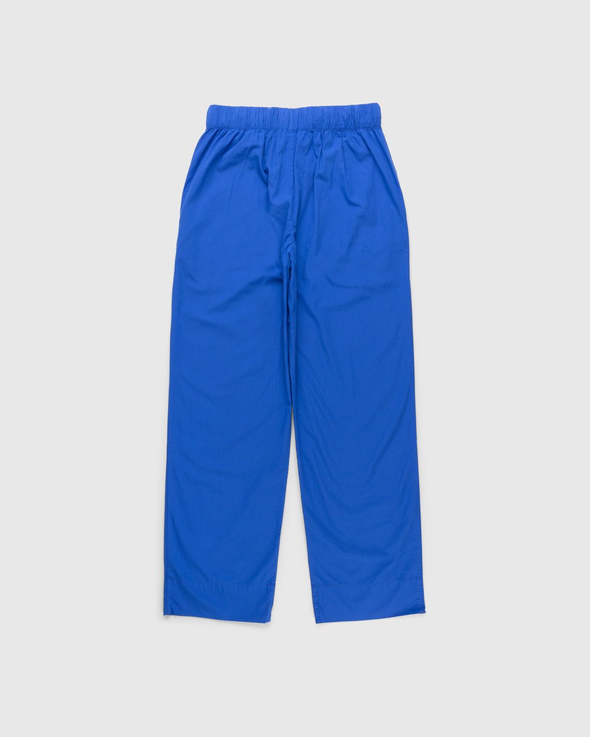 Tekla – Cotton Poplin Pyjamas Pants Royal Blue - Loungewear - Blue - Image 2