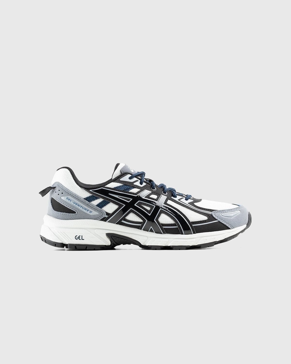 asics – Gel-Venture 6 Glacier Grey Black - Low Top Sneakers - Grey - Image 1