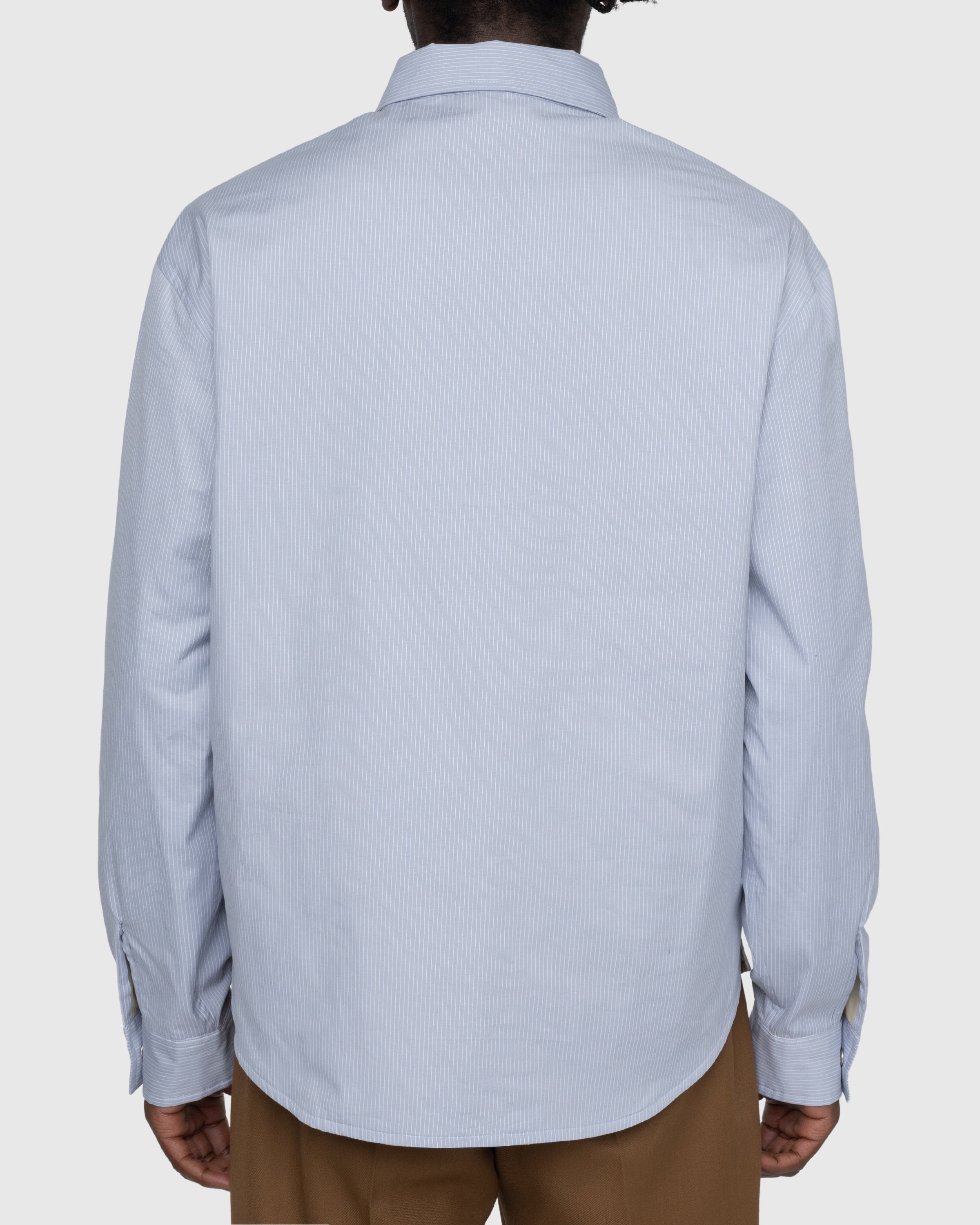 Highsnobiety – Quilted Insulated Shirt - Shirts - Blue - Image 4