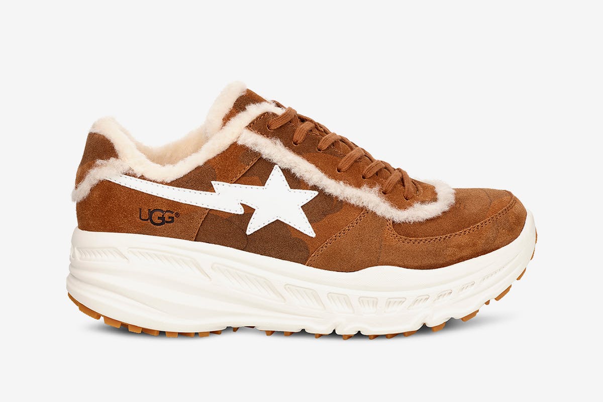 Bape Collection Ugg And Bape Slides A Bathing Ape Bape Sta Low