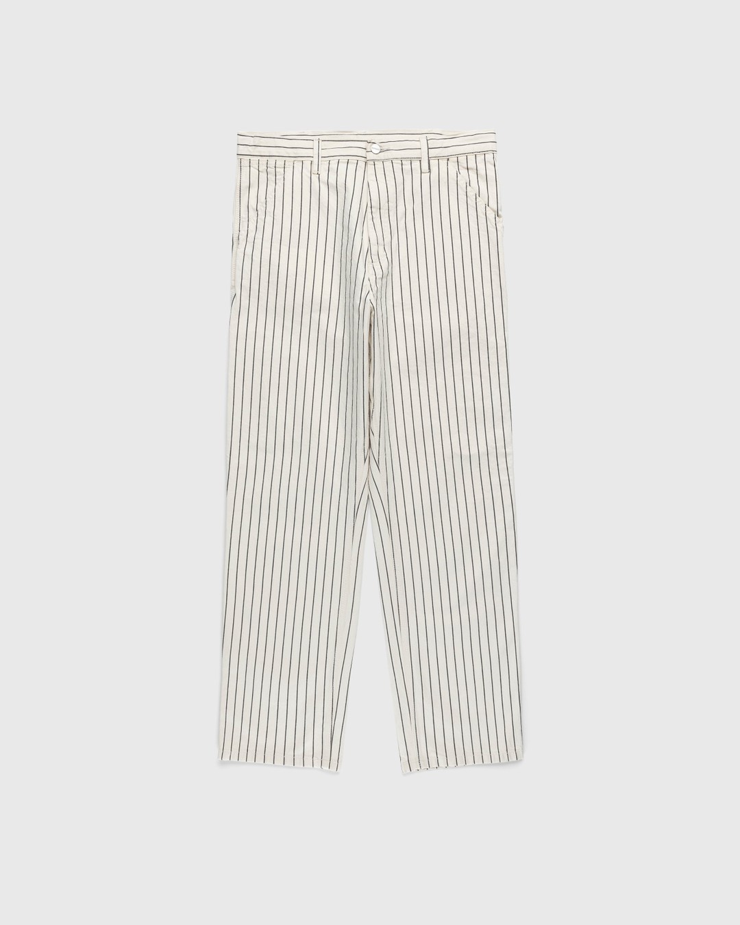 Carhartt WIP – Trade Single Knee Pant Wax/Black Rinsed - Trousers - White - Image 1