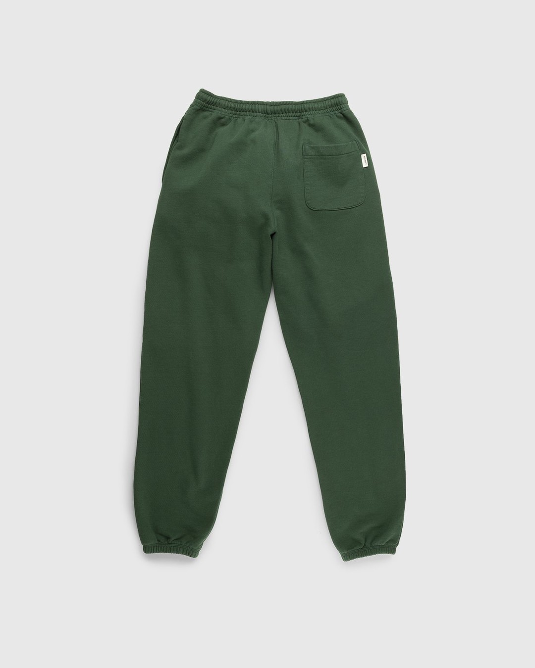 Highsnobiety – Logo Fleece Staples Pants Campus Green - Pants - Green - Image 2