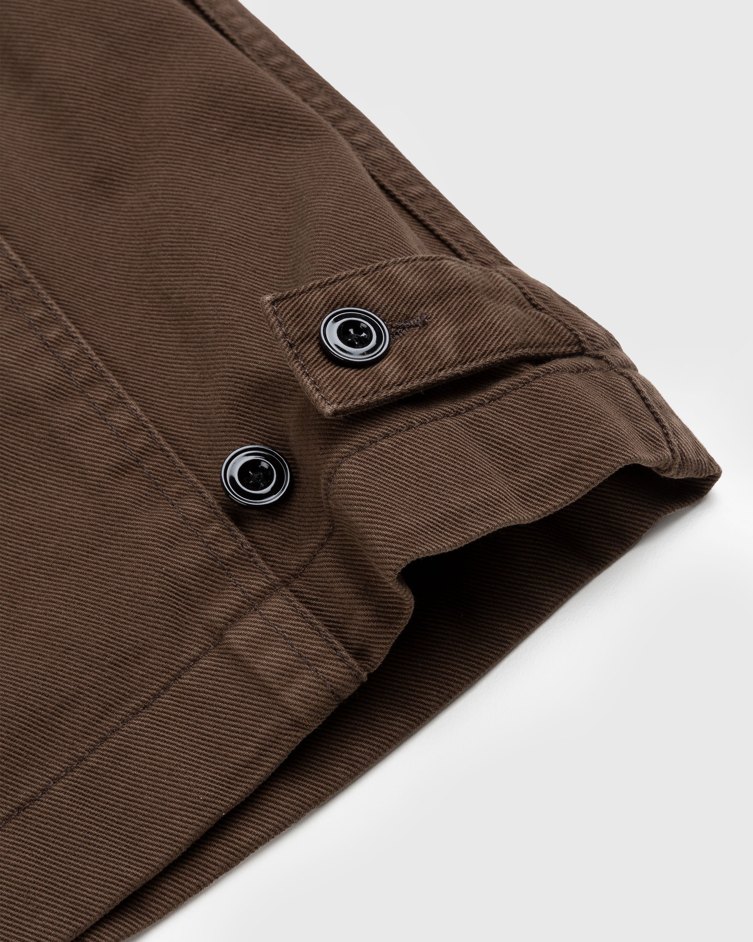 Lemaire – Boxy Jacket Dark Brown - Outerwear - Brown - Image 4