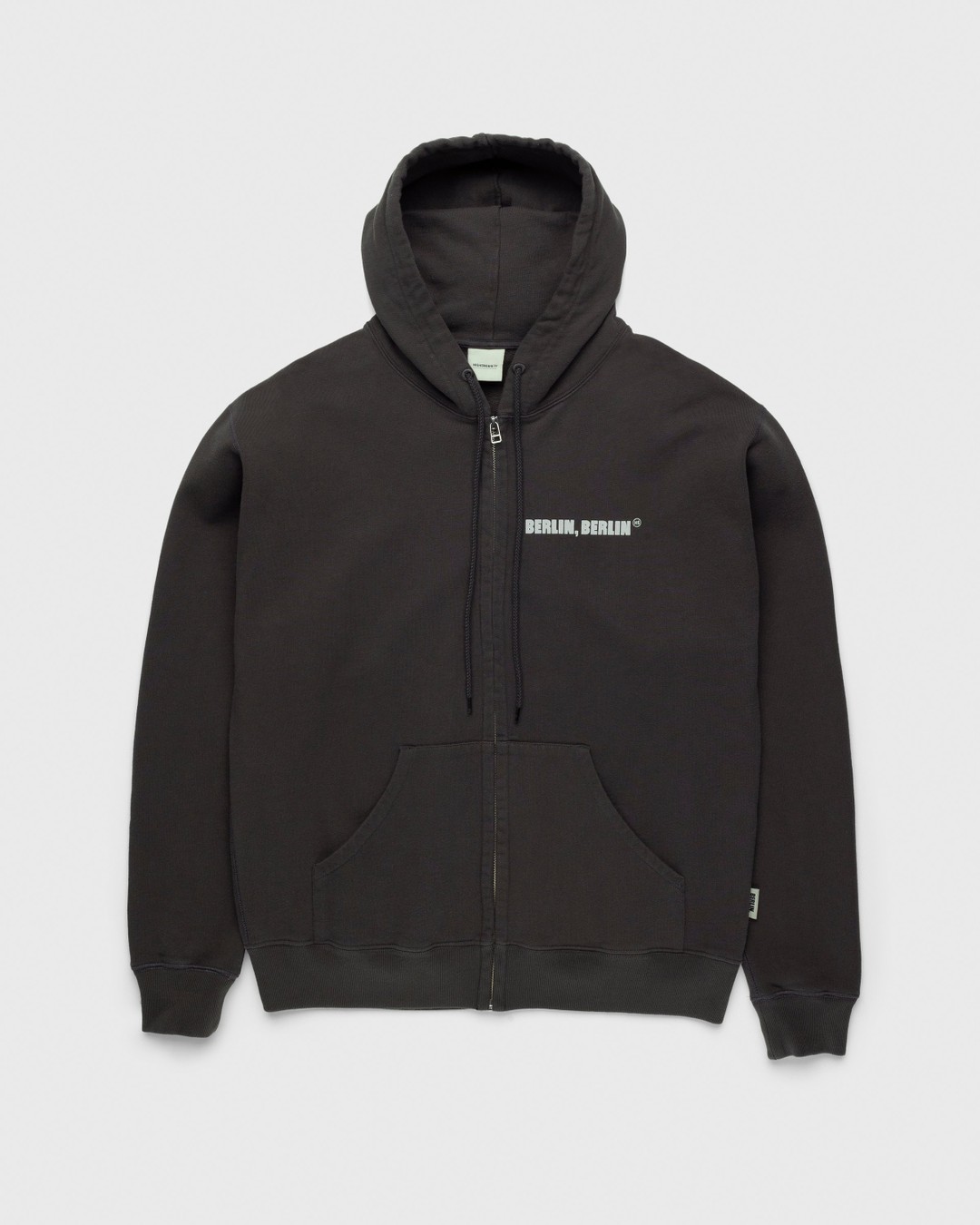 Highsnobiety – BERLIN, BERLIN 3 Zip Hoodie Black - Sweats - Black - Image 2