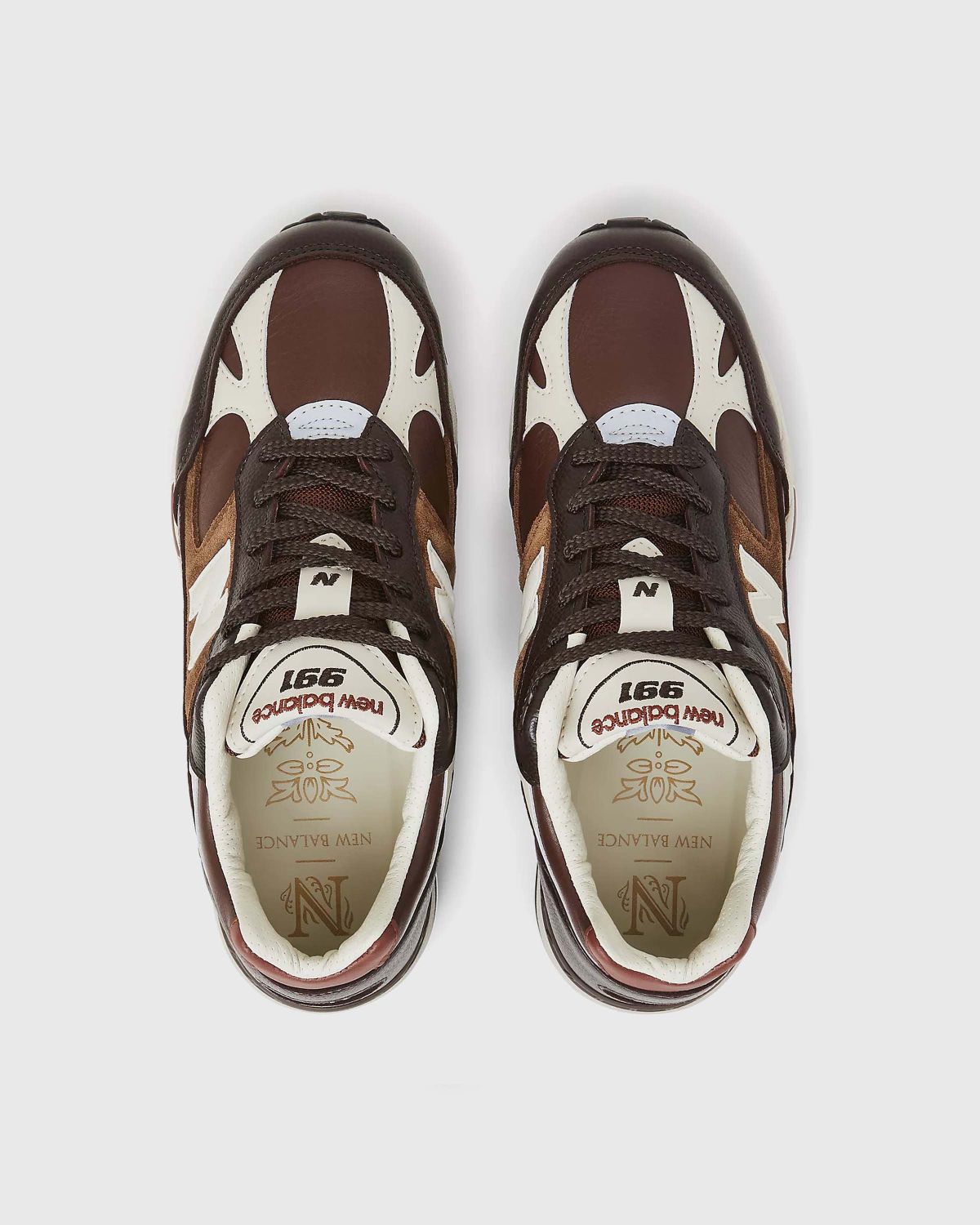New Balance – M991GBI Brown - Low Top Sneakers - Brown - Image 5