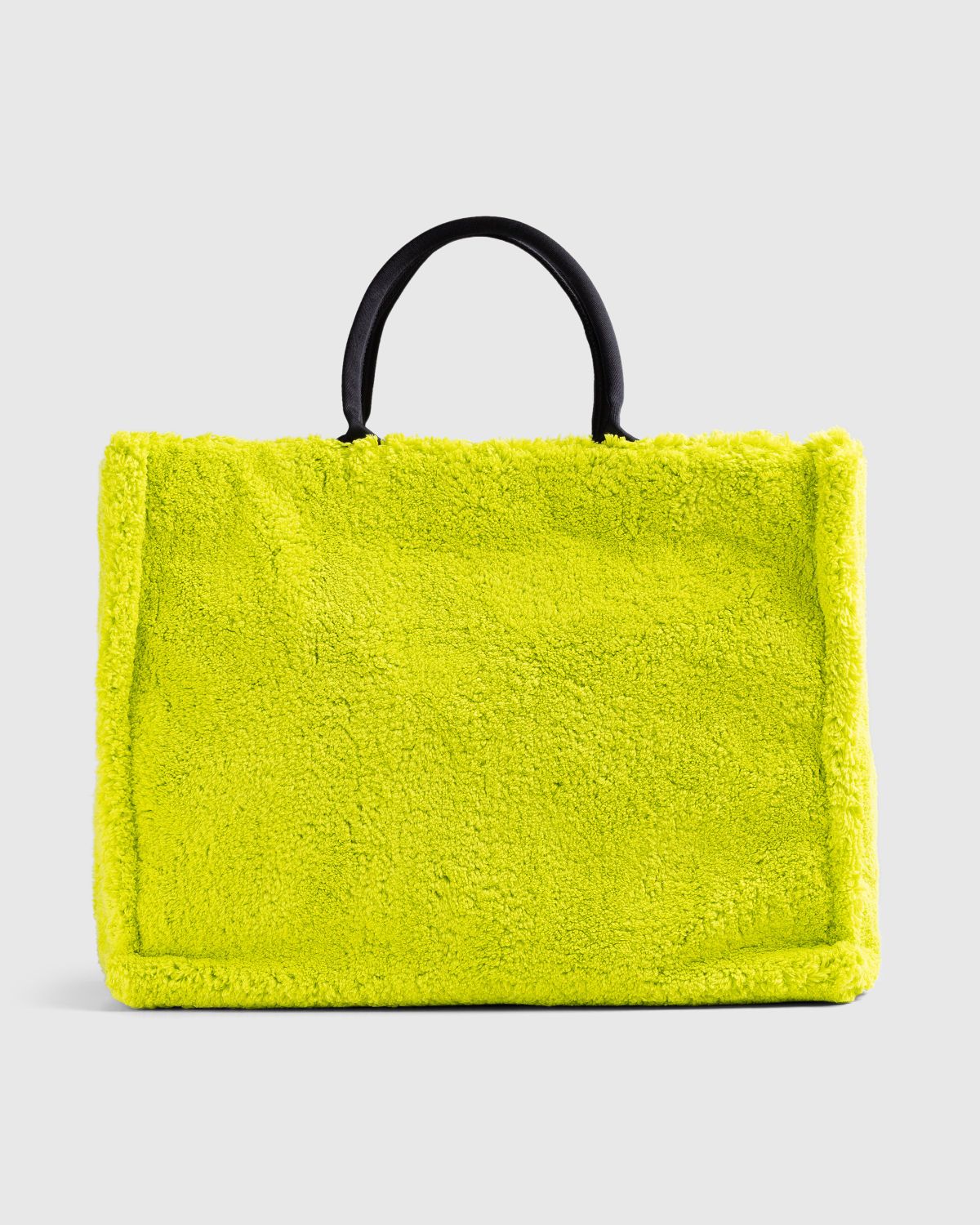 Marni – Terry Cloth Tote Bag Light Lime - Bags - Green - Image 2