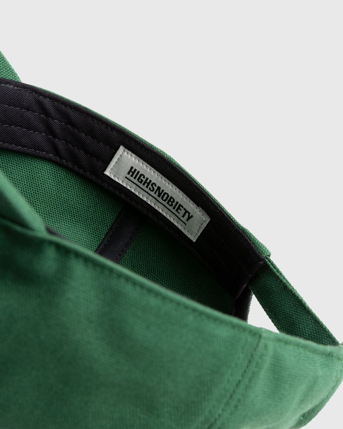 RUF x Highsnobiety – Logo Cap Green - Hats - Green - Image 4