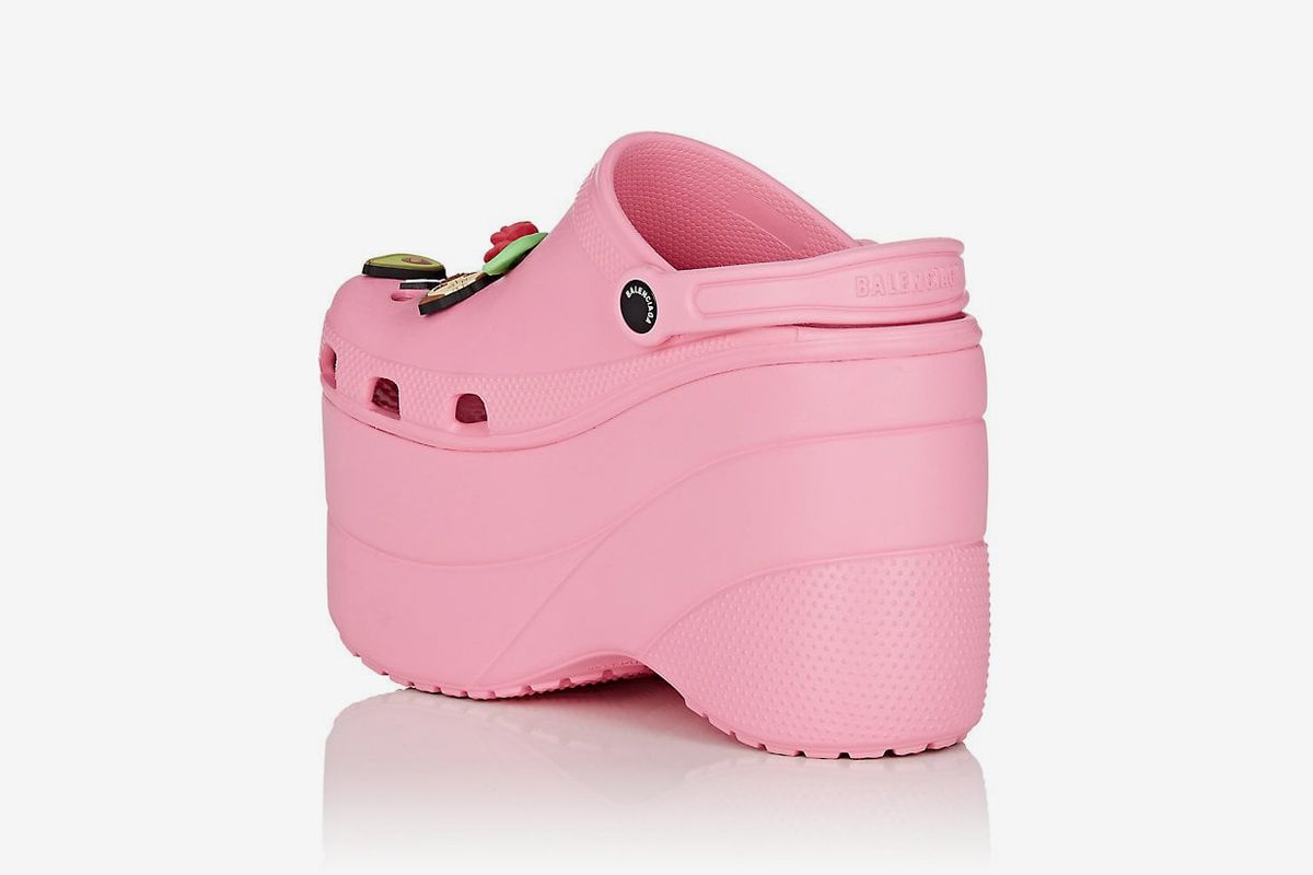Balenciaga platform clog hot sale