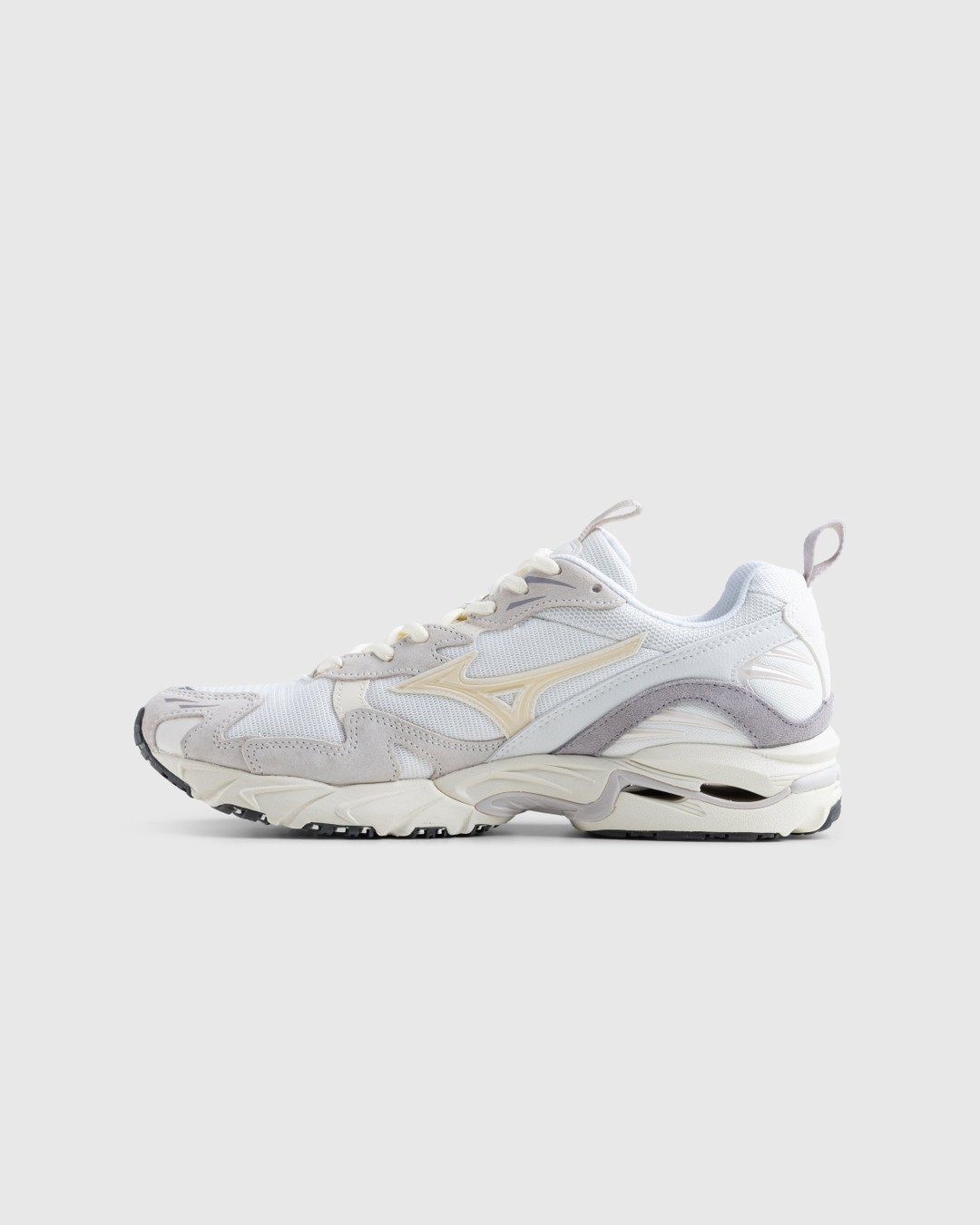 Mizuno – Wave Rider 10 Opal Gray - Sneakers - White - Image 2
