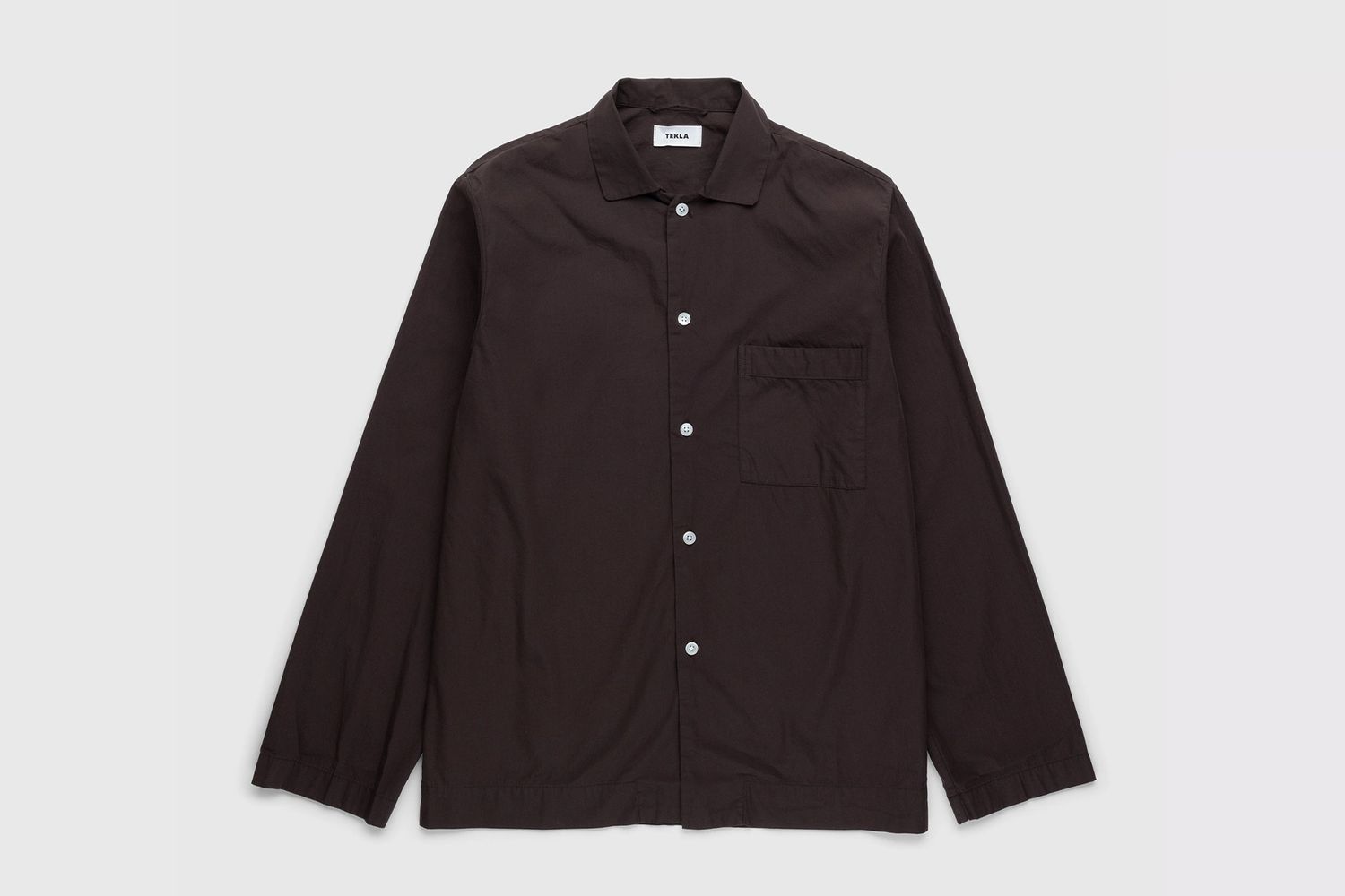Cotton Poplin Pyjamas Shirt