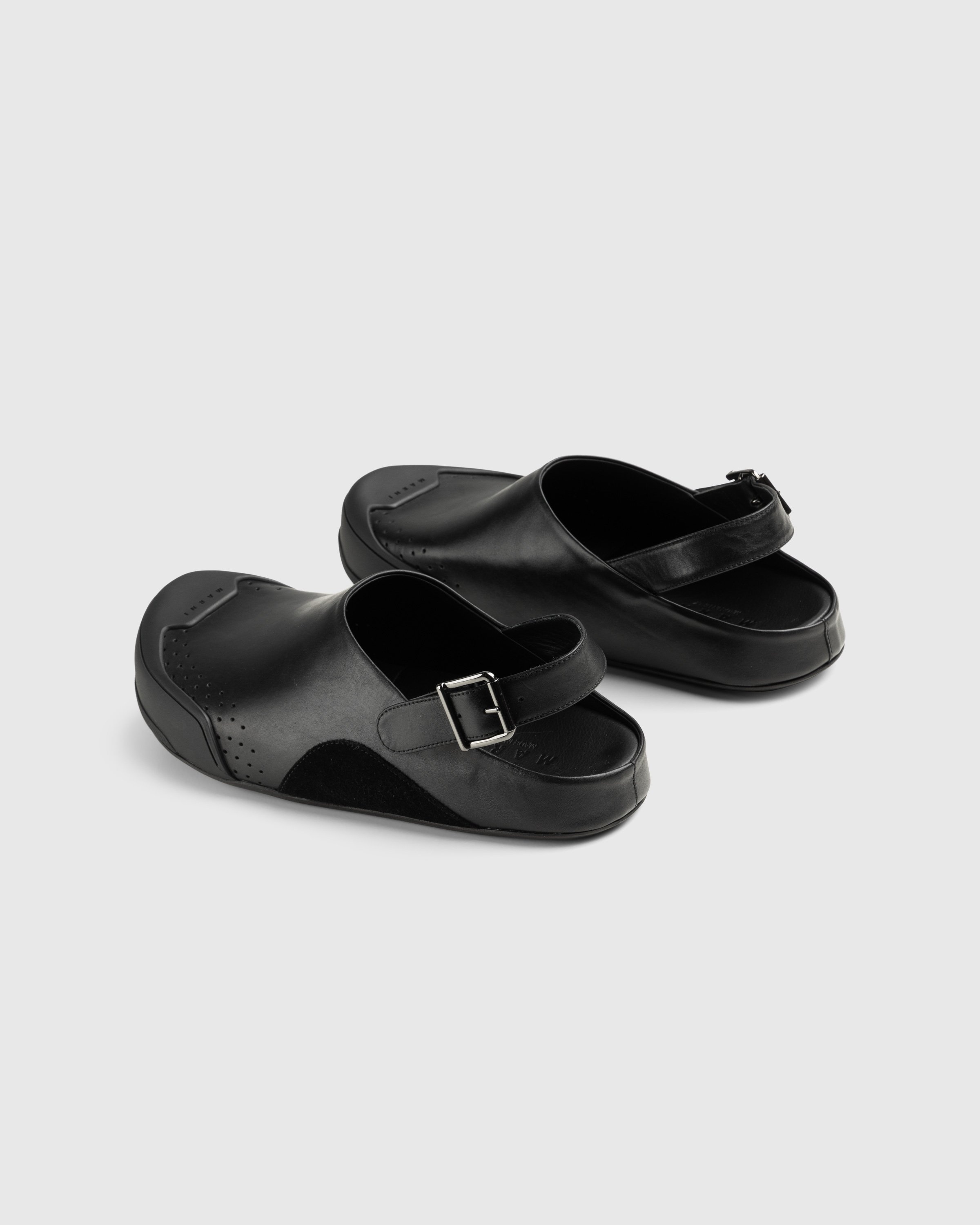 Marni – Sabot Black - Sandals - Black - Image 4