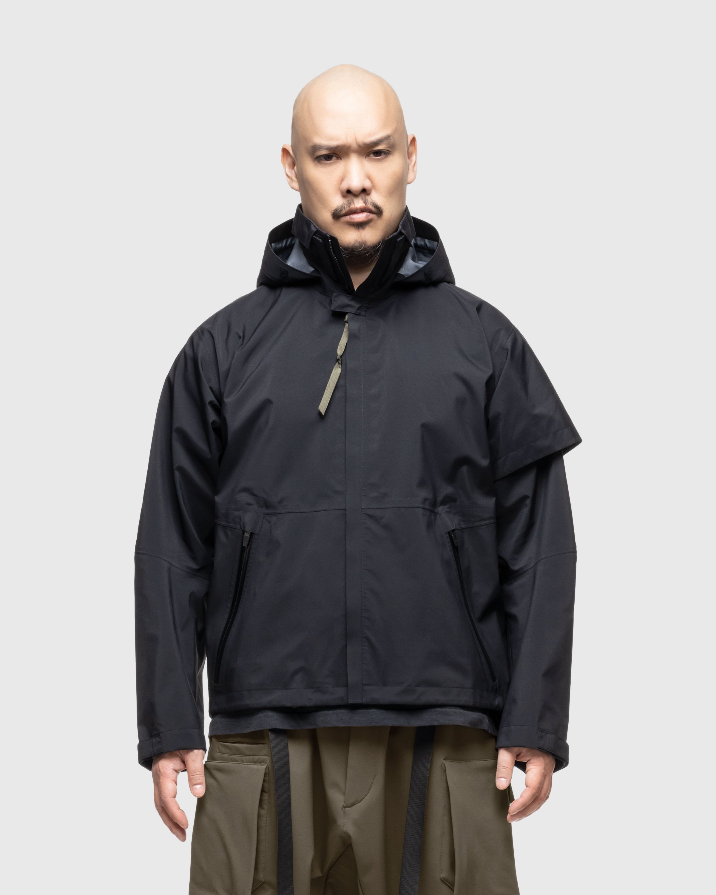 ACRONYM – J101-GT 3L Gore-Tex Pro Interops Jacket Black | Highsnobiety Shop