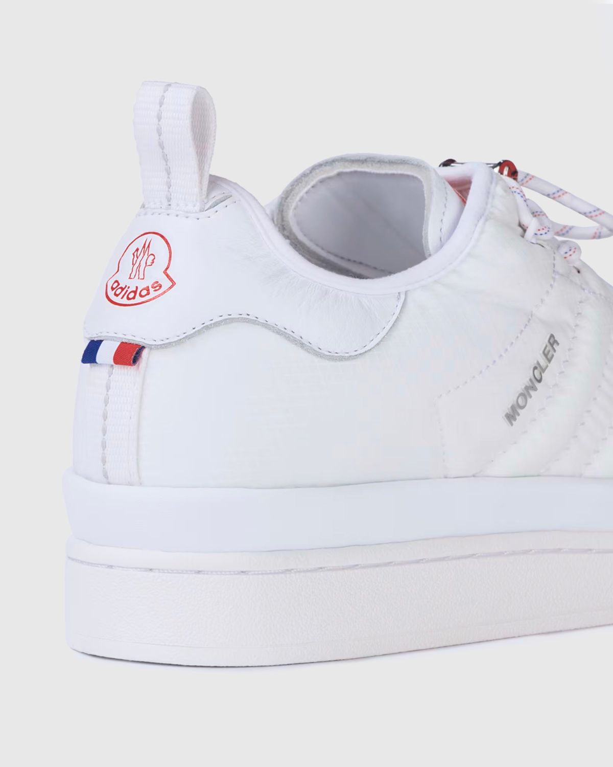 Moncler x adidas Originals – Campus Shoes Core White  - Sneakers - White - Image 4