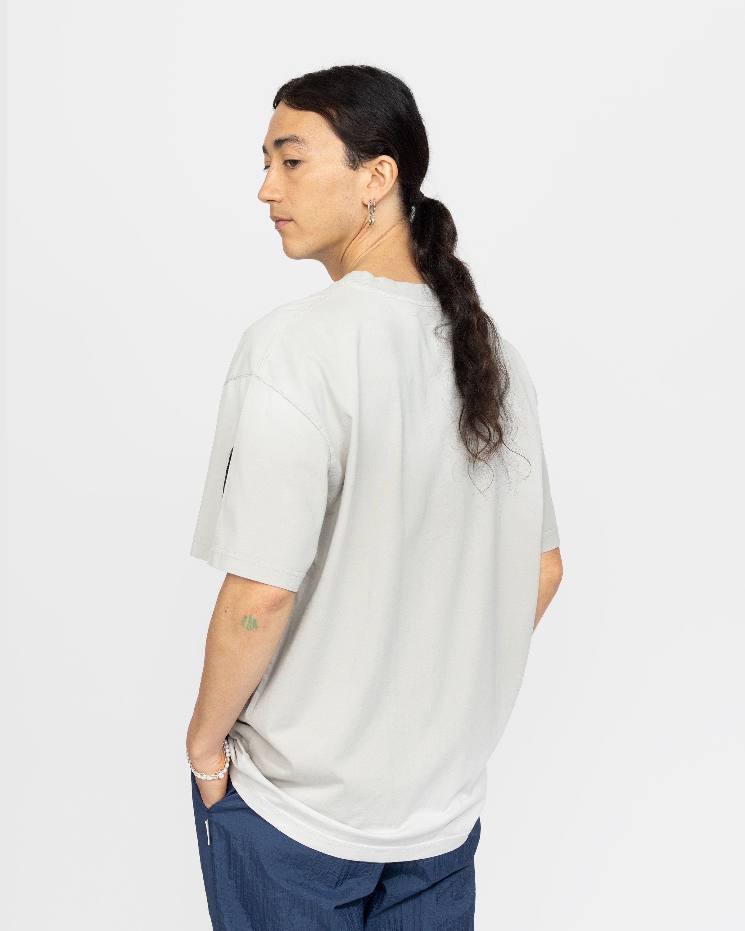 A-Cold-Wall* – Gradient T-Shirt Light Grey - Tops - Grey - Image 3