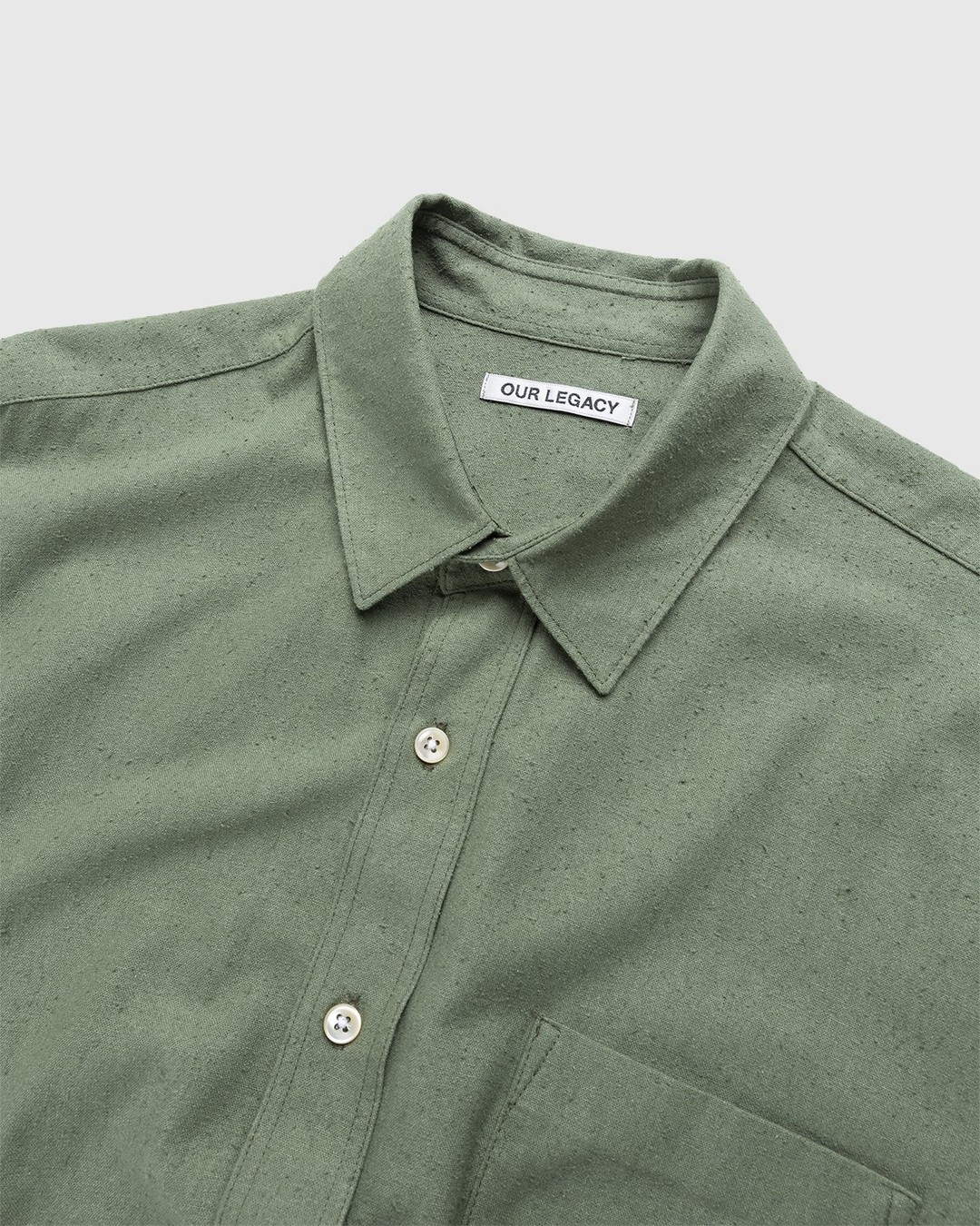 Our Legacy – Classic Shirt Ivy Green - Shirts - Green - Image 6