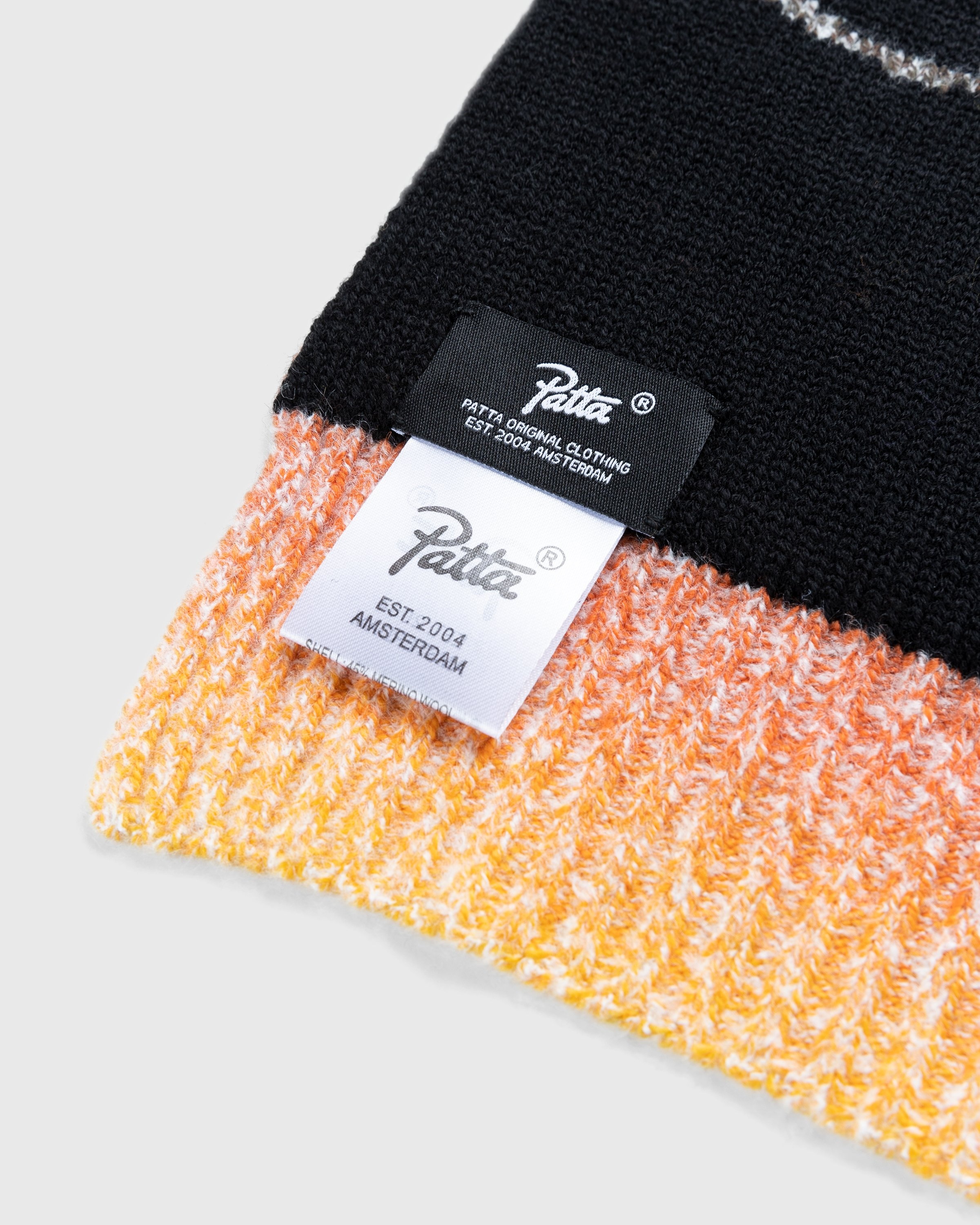 Patta – Team Space Dye Scarf Multi/Black - Scarves - Multi - Image 4