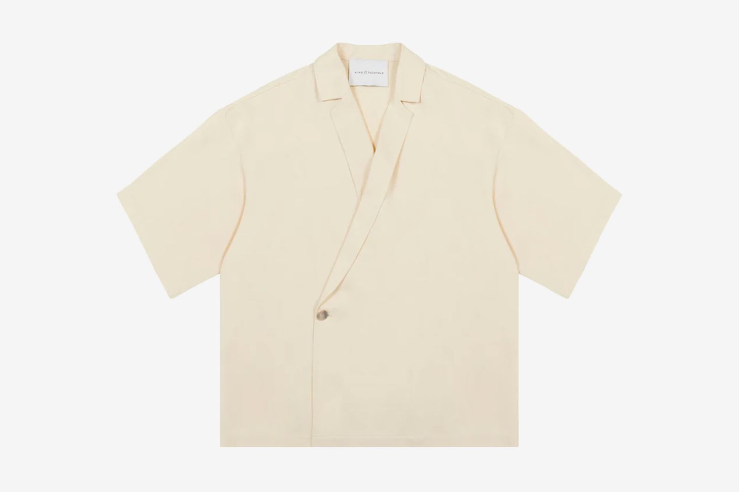 Notch Collar Wrap Shirt