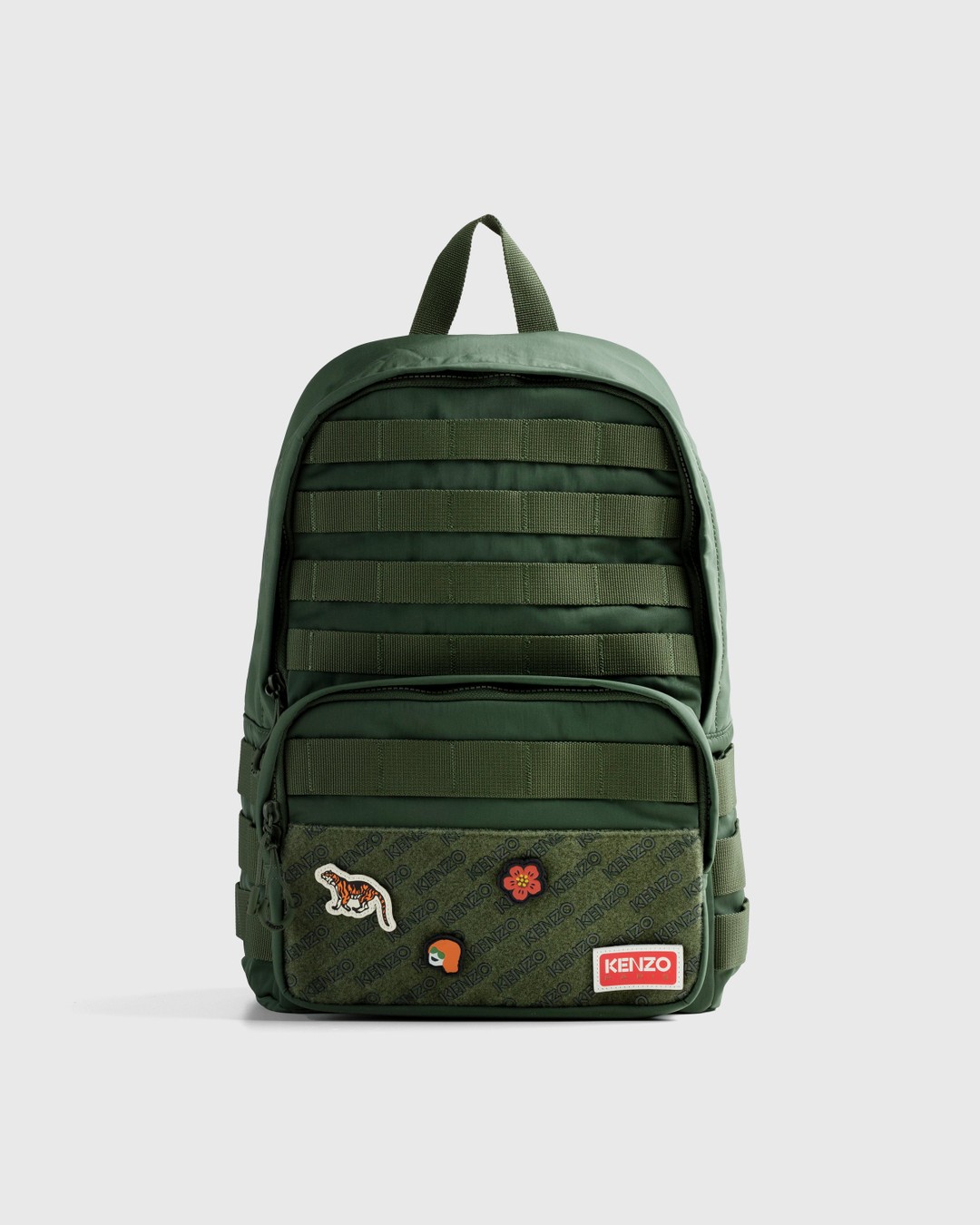 Kenzo – Jungle Backpack Dark Khaki - Backpacks - Green - Image 1