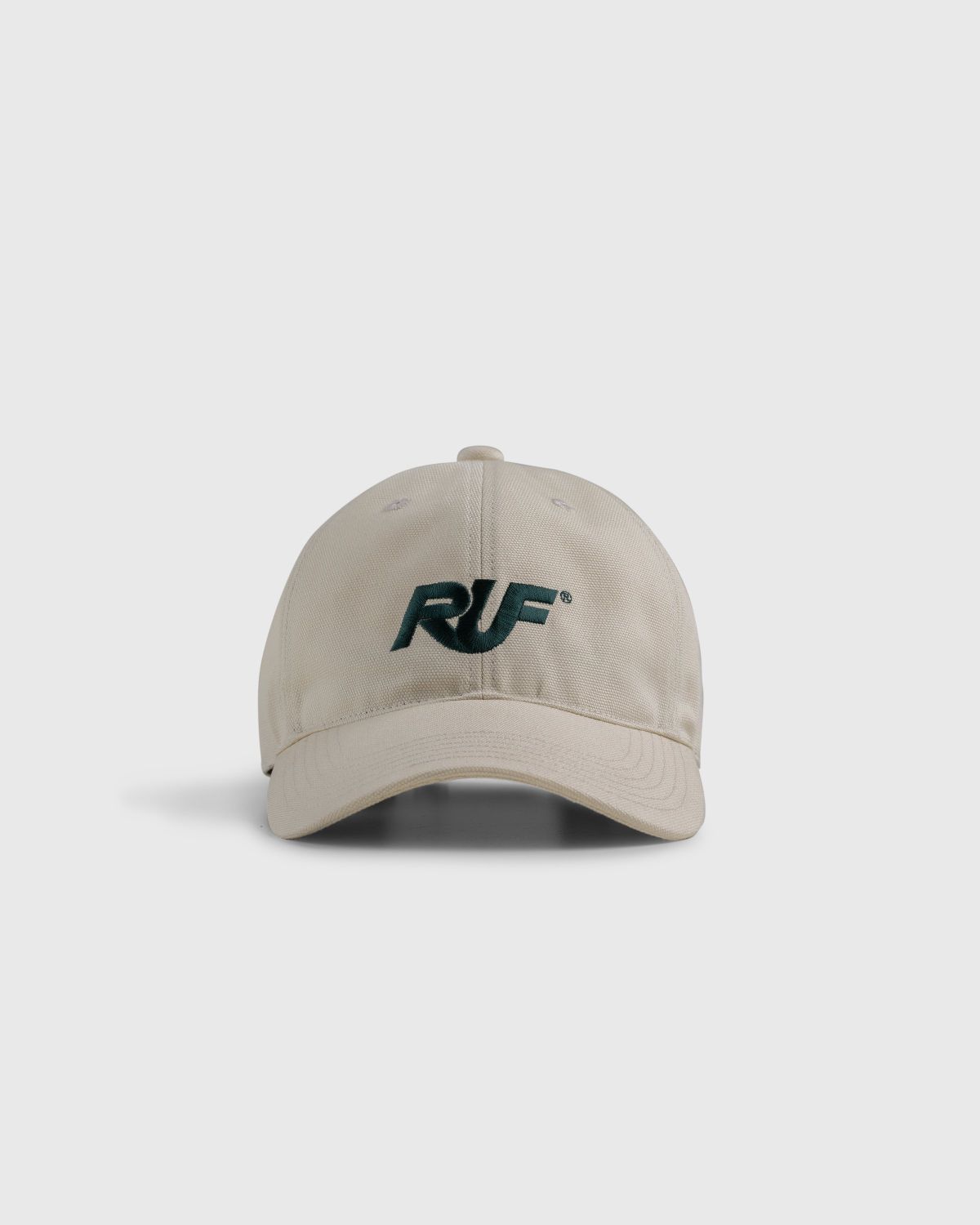 RUF x Highsnobiety – Logo Cap Natural - Caps - Beige - Image 2