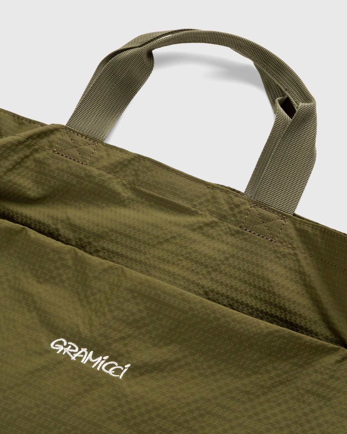 Gramicci – Utility Ripstop Tote Bag Army Green - Tote Bags - Green - Image 5