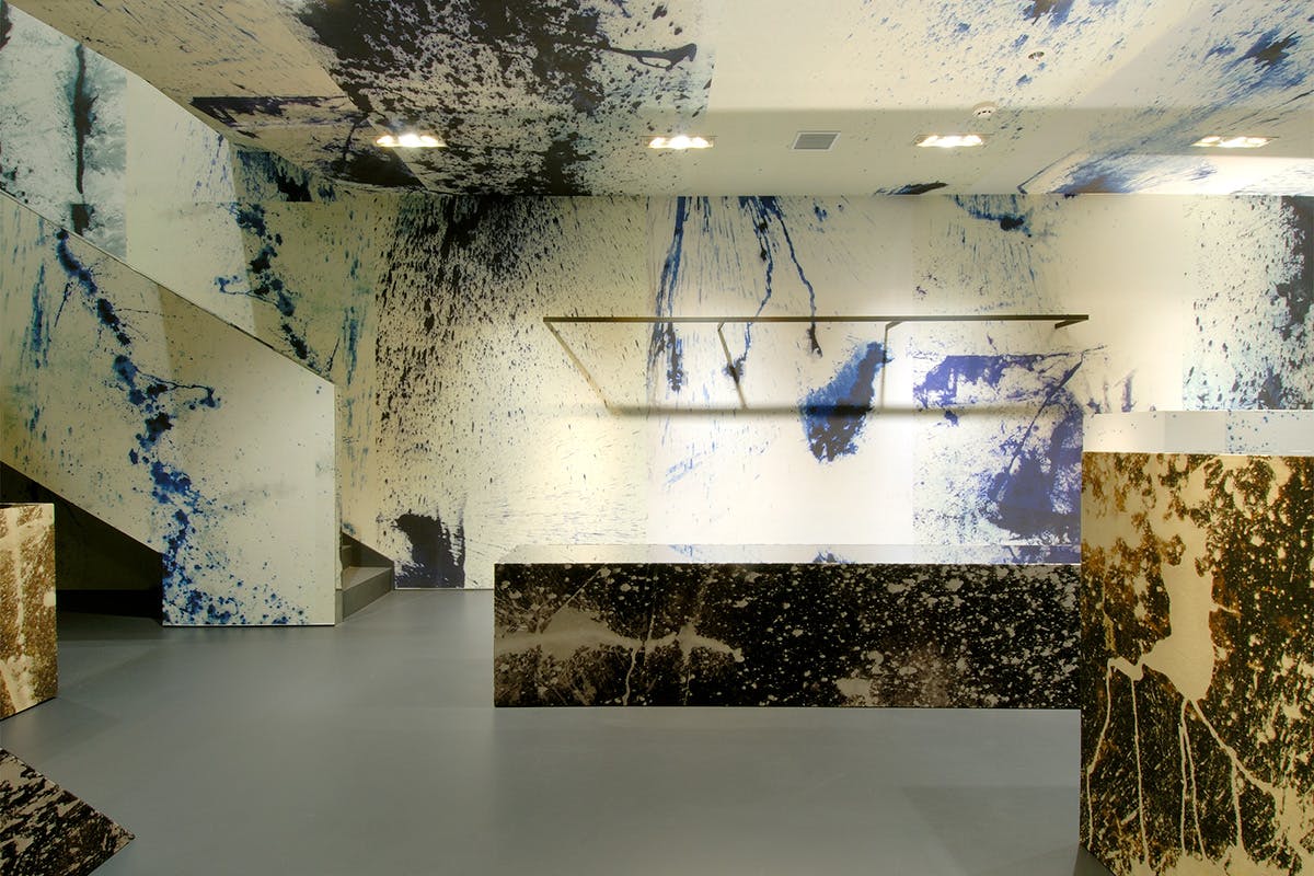 Raf Simons Tokyo flagship designed by Sterling Ruby
