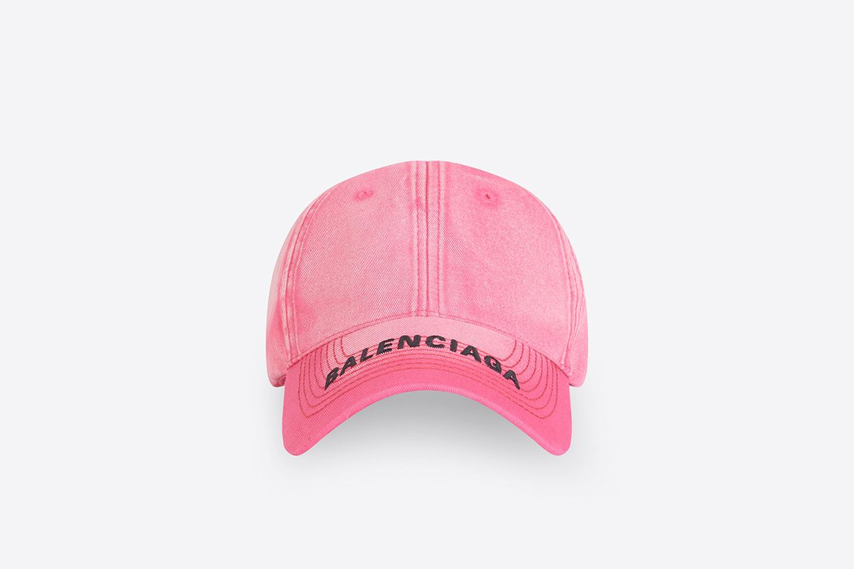 Balenciaga pink cap deals
